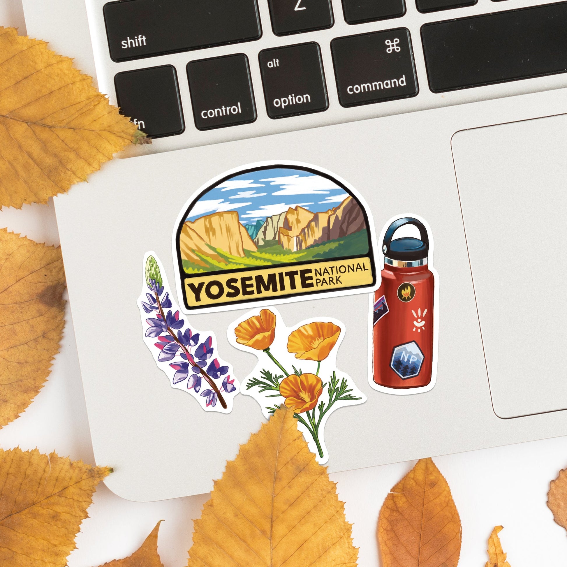 Yosemite National Park Stickers (28pcs)