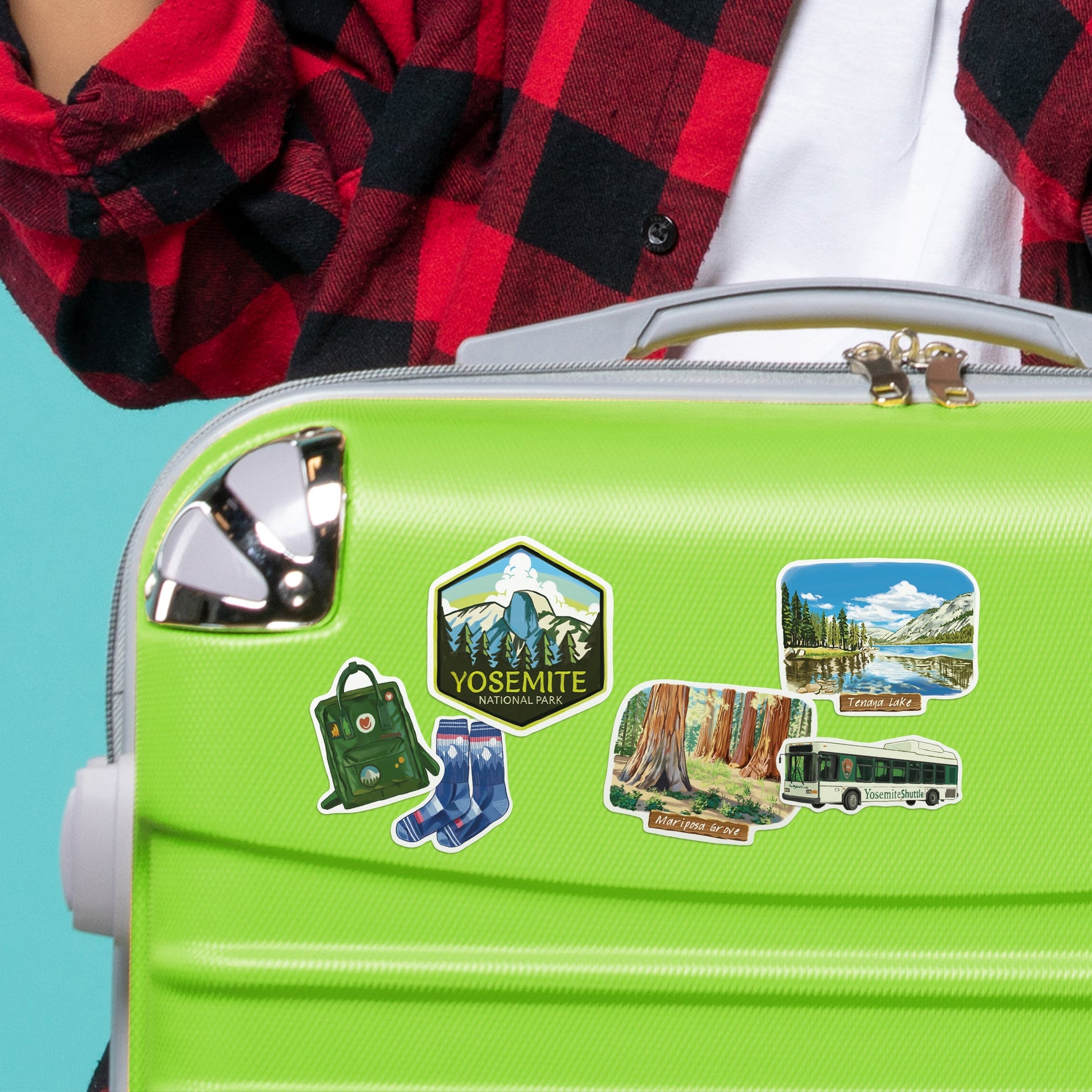 Yosemite National Park Stickers (28pcs)