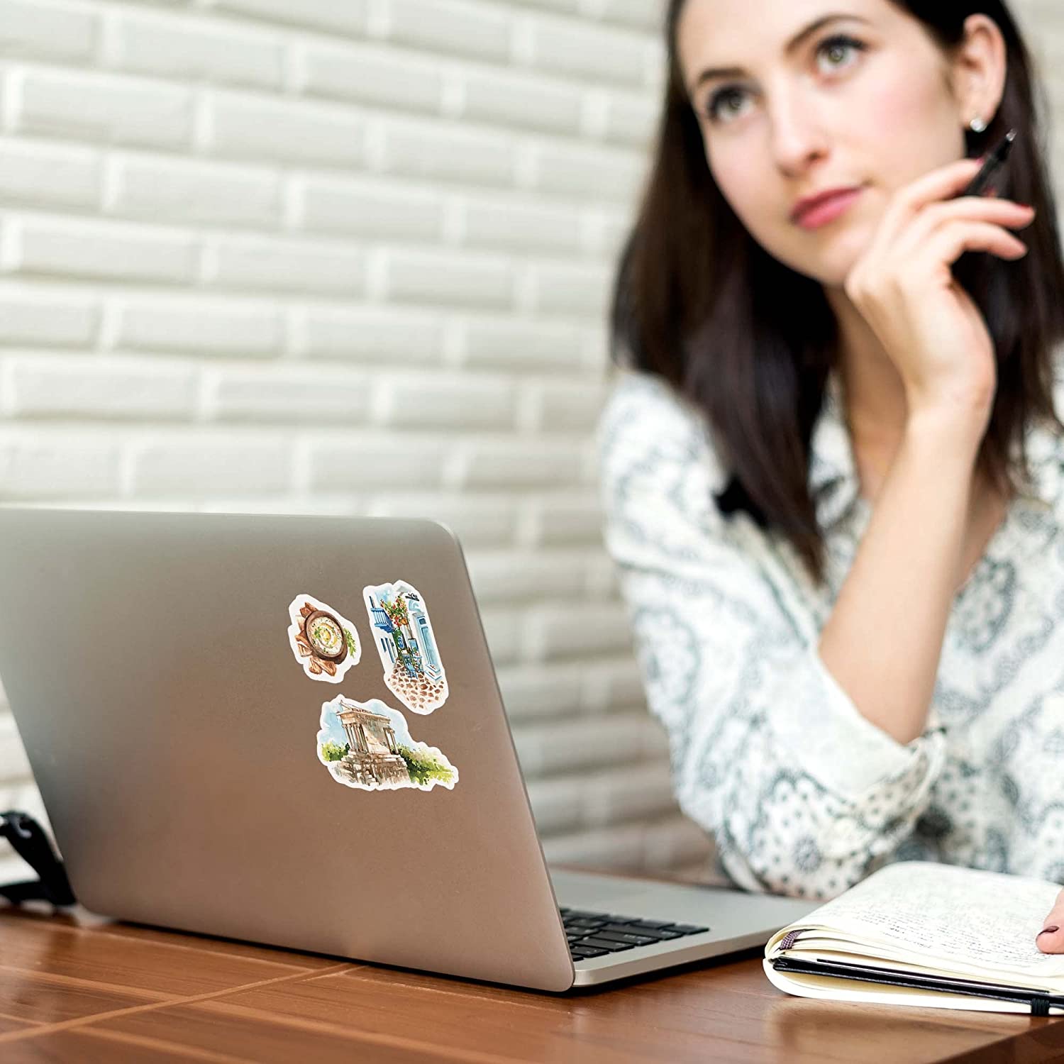 Idyllic Greece Travel Stickers (29 Pieces)