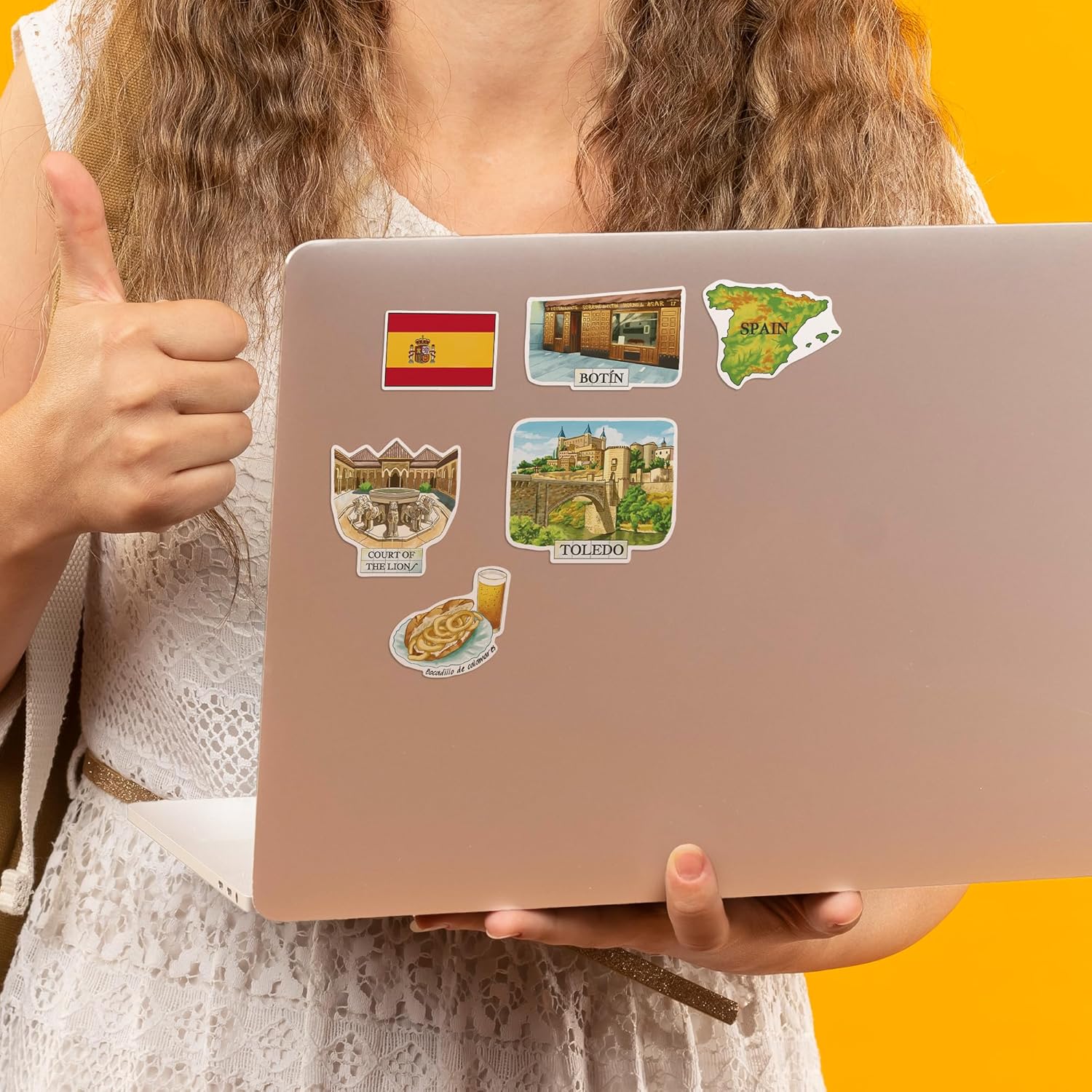 Central-Southern Spain Travel Stickers (28pcs)