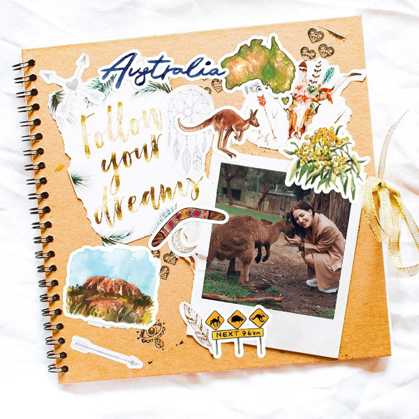 Outback Australia Travel Stickers (32pcs)