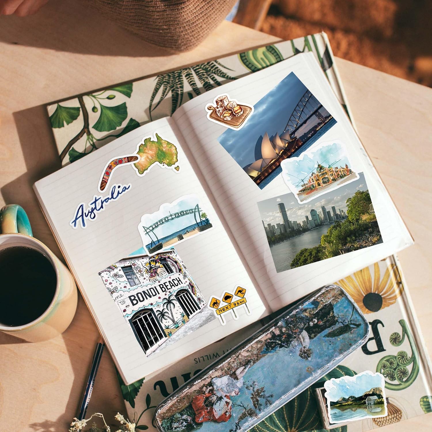 Outback Australia Travel Stickers (32pcs)