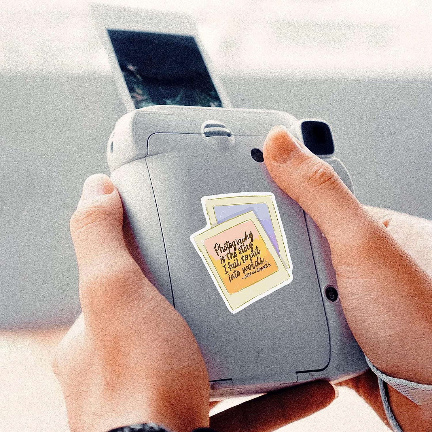 Chic Camera Photography Stickers (27 Pieces)