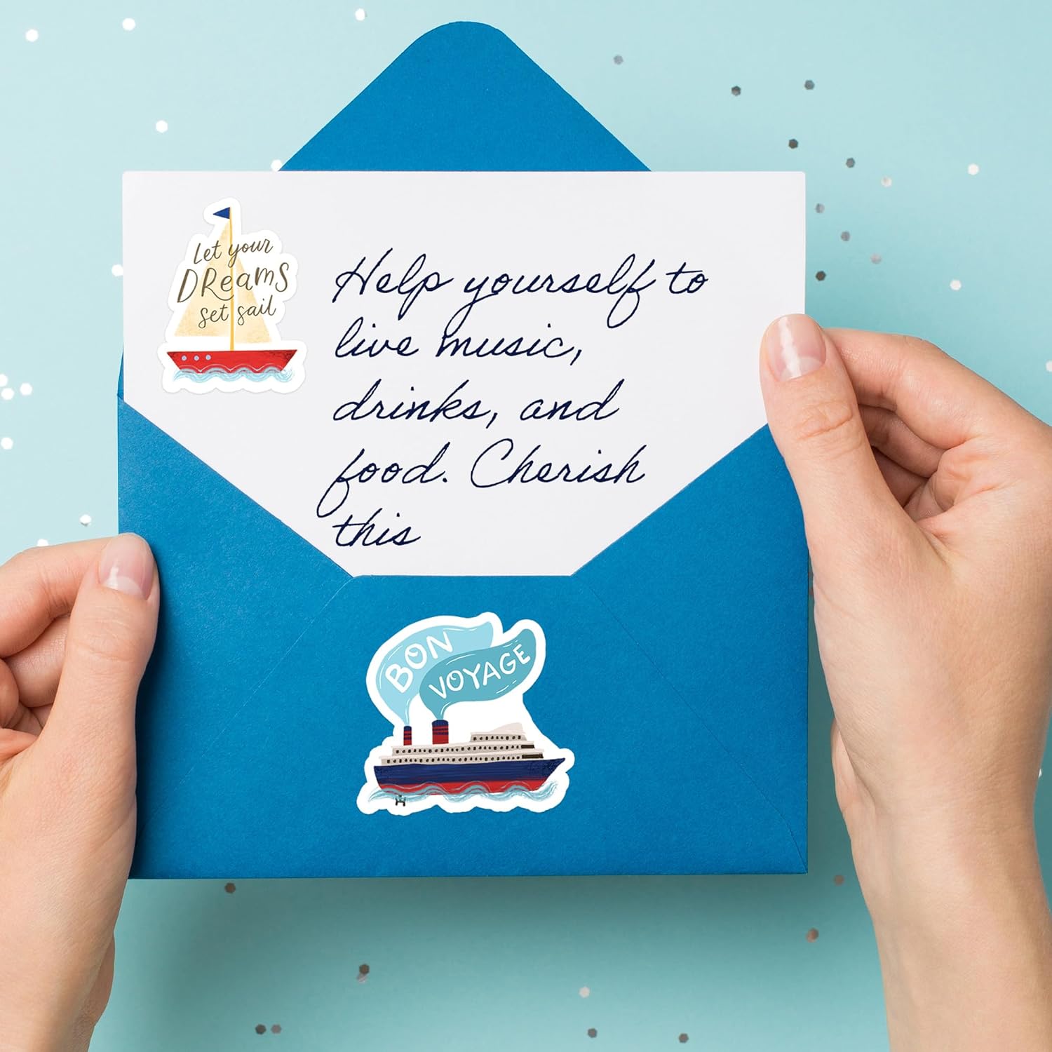 Relaxing Cruise Travel Stickers (30pcs)