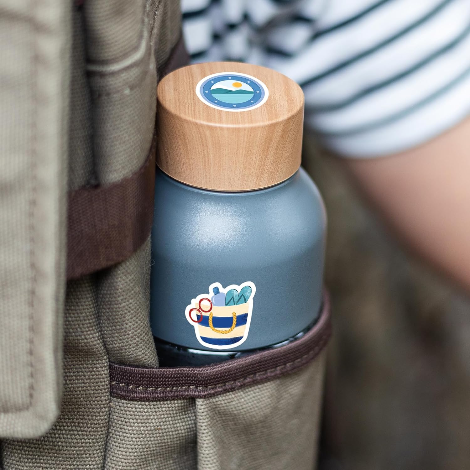 Relaxing Cruise Travel Stickers (30pcs)