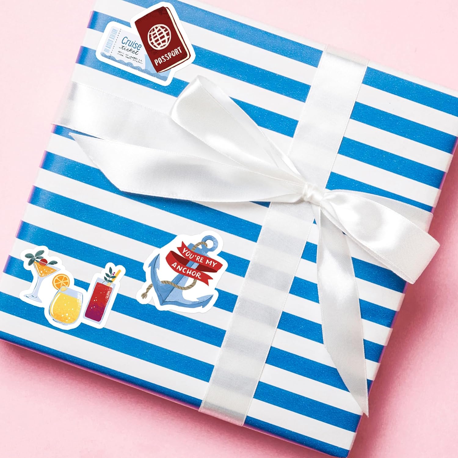 Relaxing Cruise Travel Stickers (30pcs)