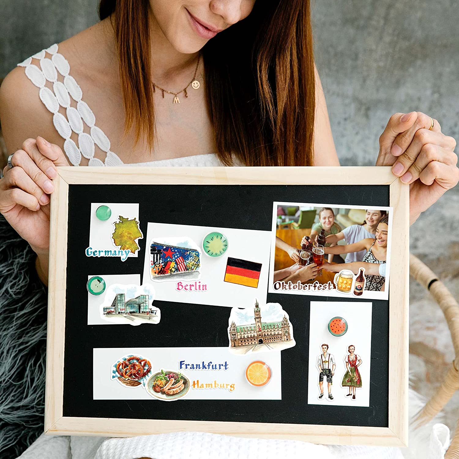Gorgeous Germany Travel Stickers (29 Pieces)