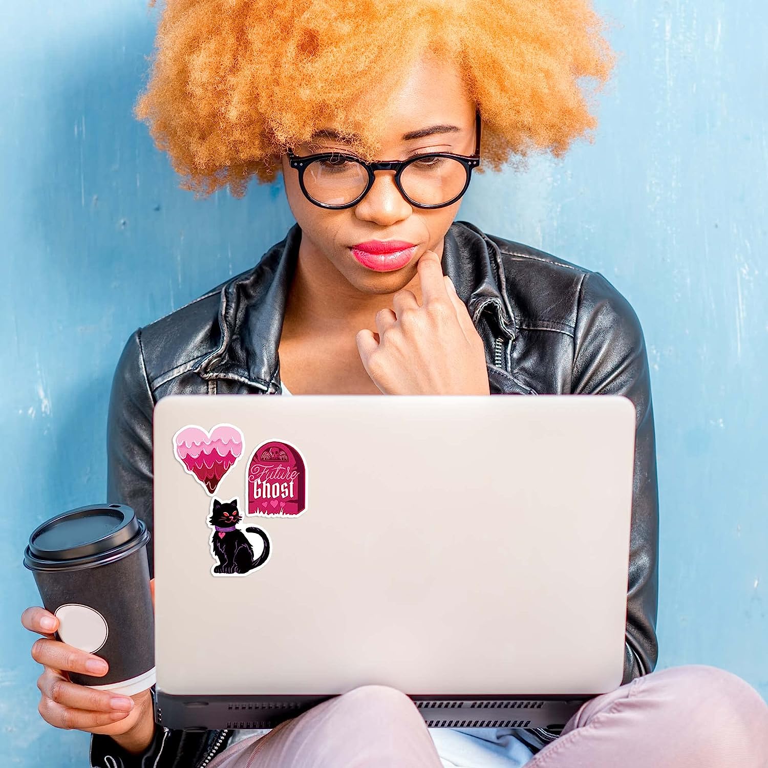 Pastel Cute Gothic Stickers (25 Pieces)