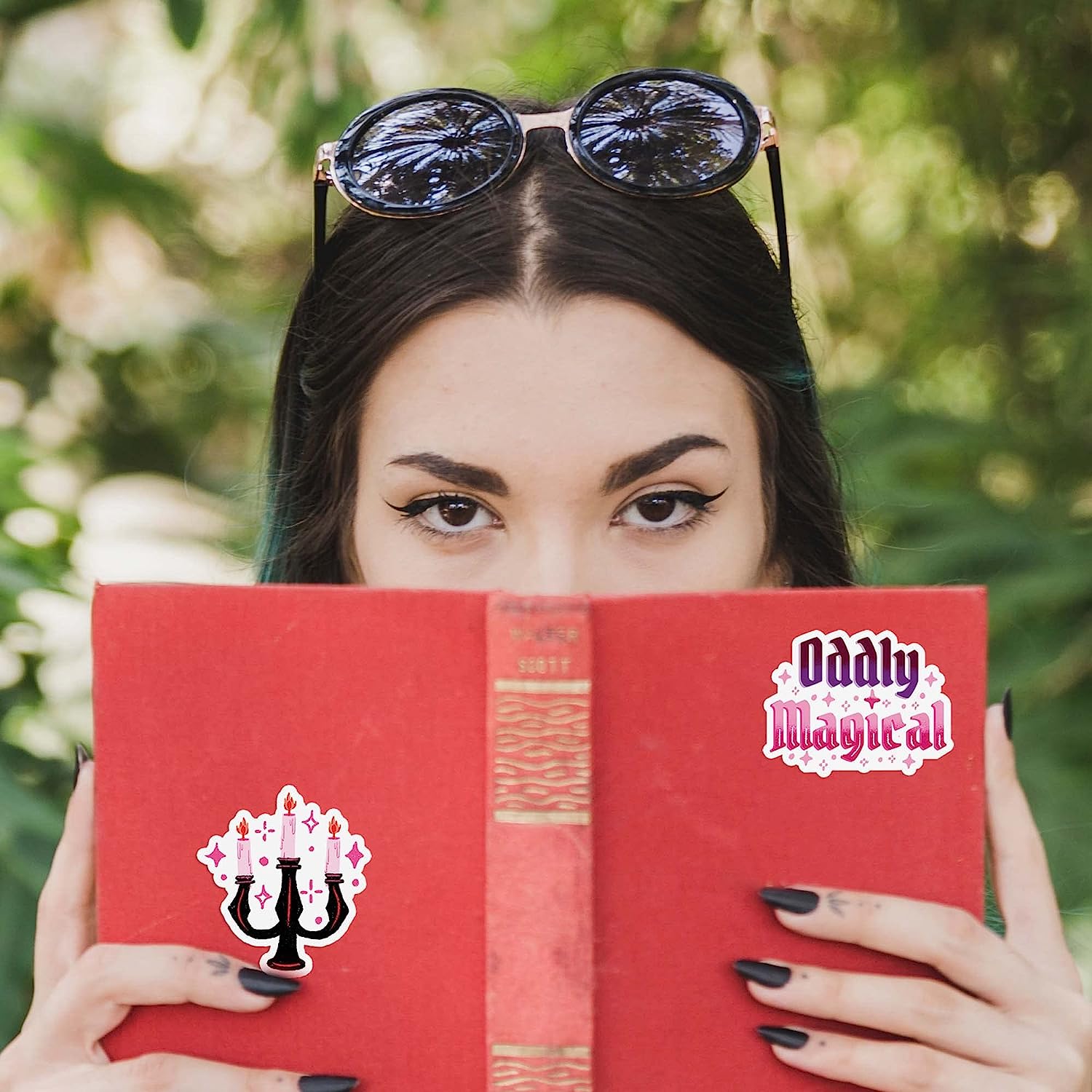 Pastel Cute Gothic Stickers (25 Pieces)