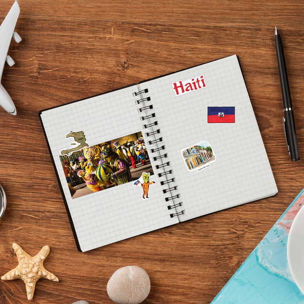 Legendary Haiti Travel Stickers (28pcs)