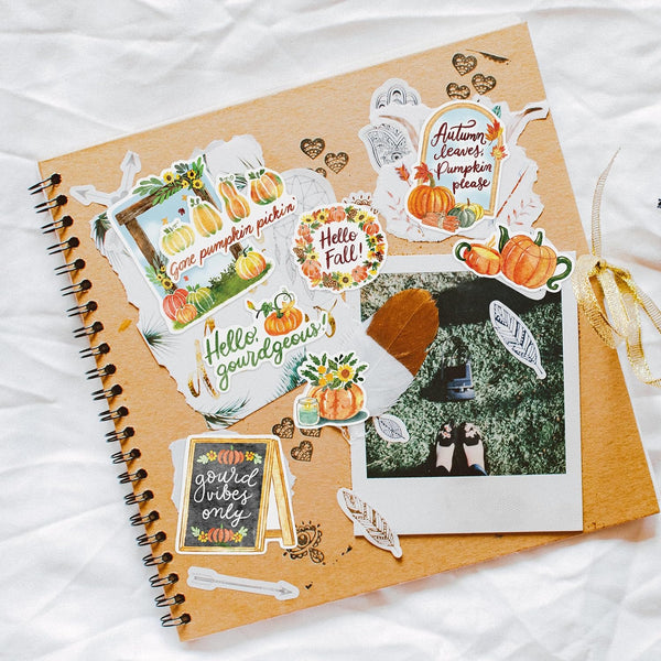 Pumpkin Stickers (28 Pieces)