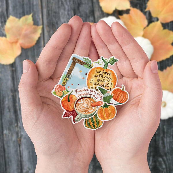 Pumpkin Stickers (28 Pieces)