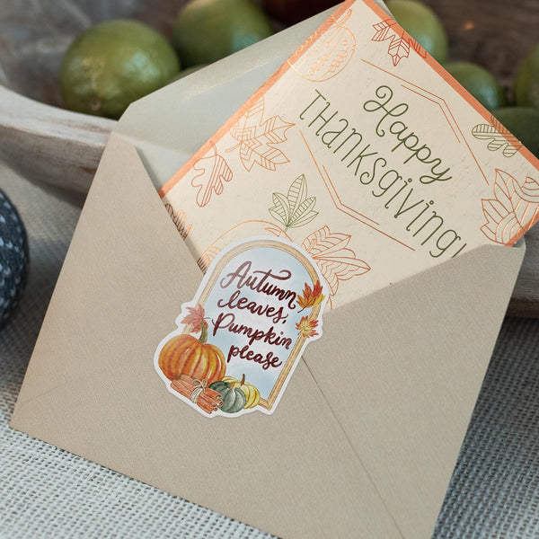 Pumpkin Stickers (28 Pieces)