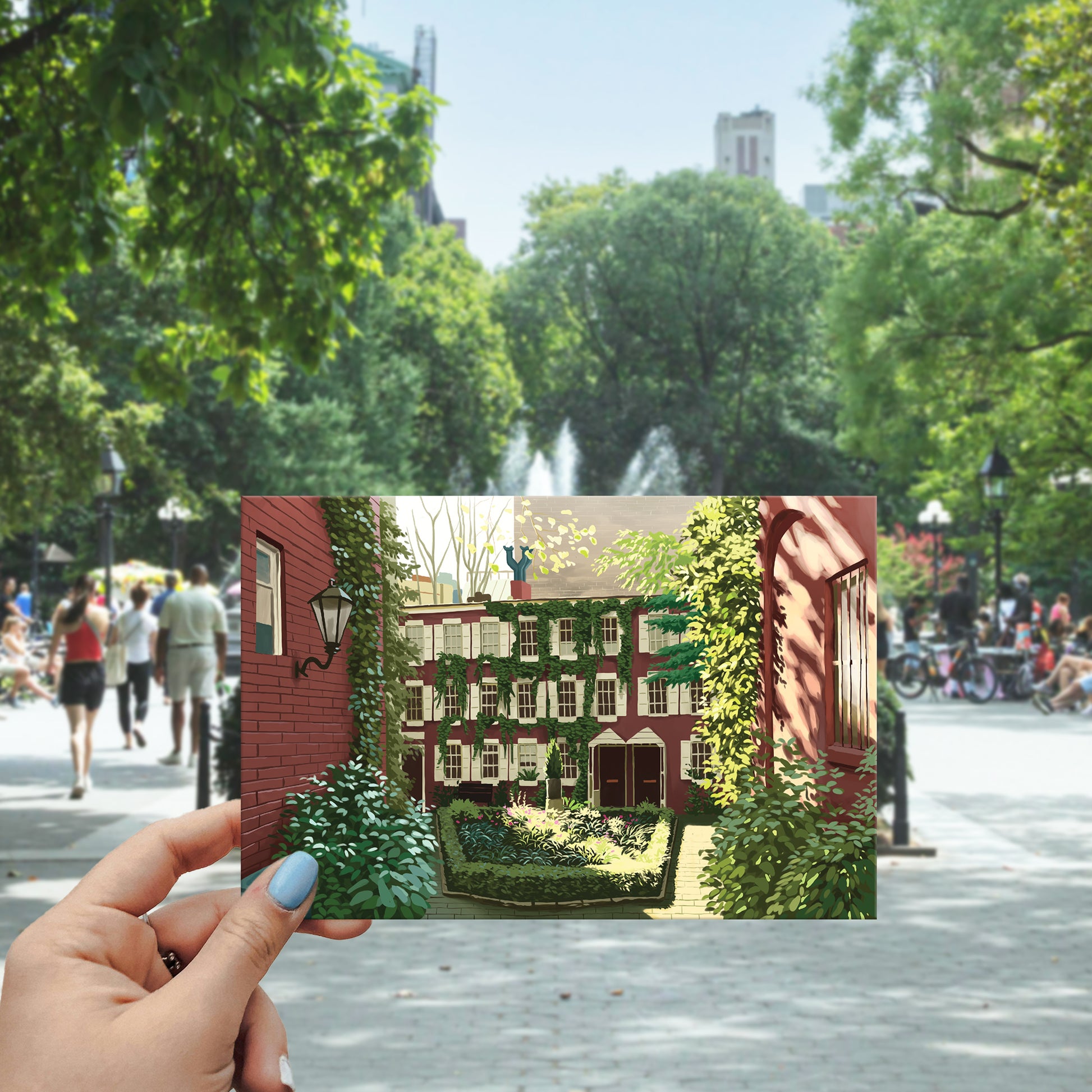 New York City Travel Postcards 4x6 Inches, 12 Pieces, 4 Designs