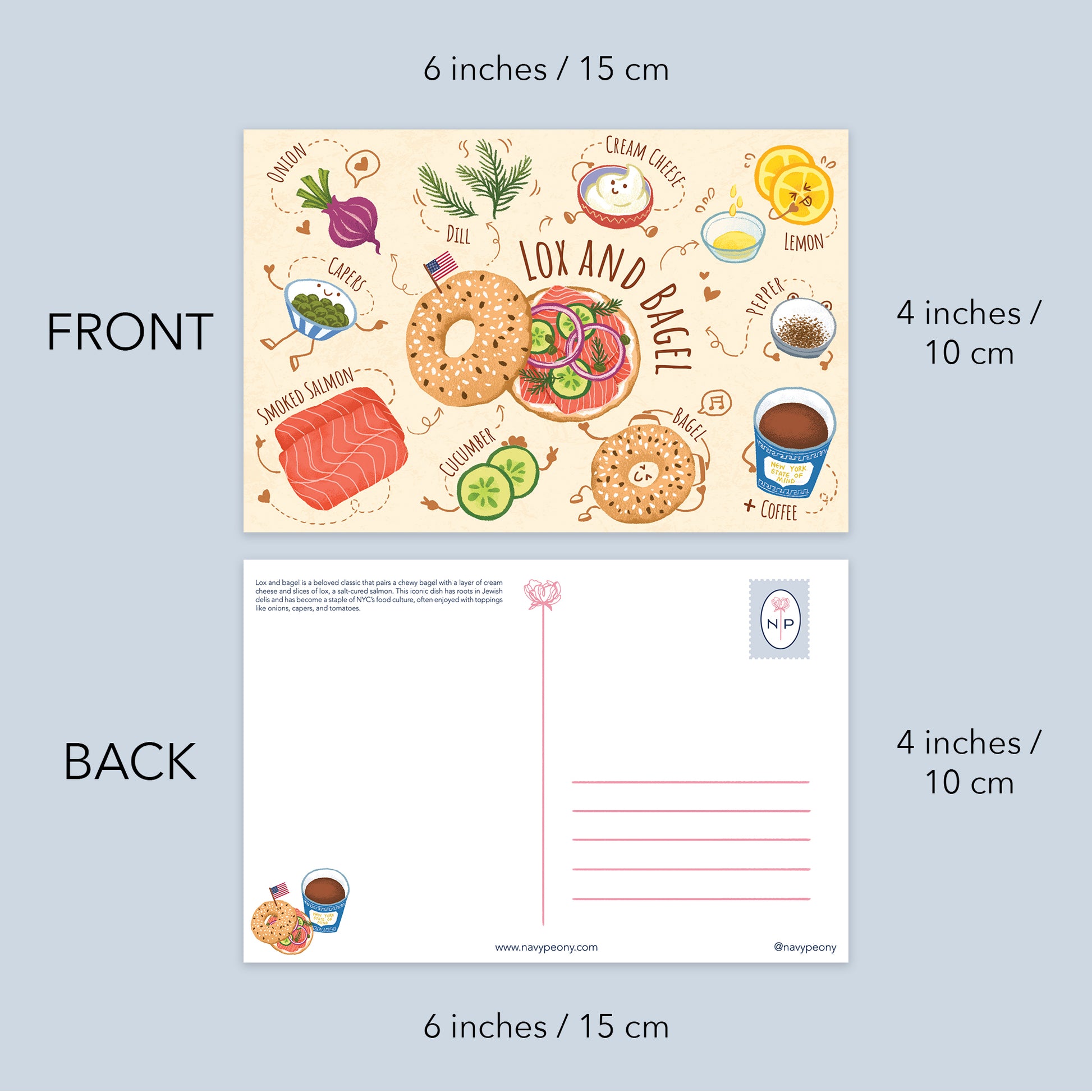 New York City Travel Postcards 4x6 Inches, 12 Pieces, 4 Designs