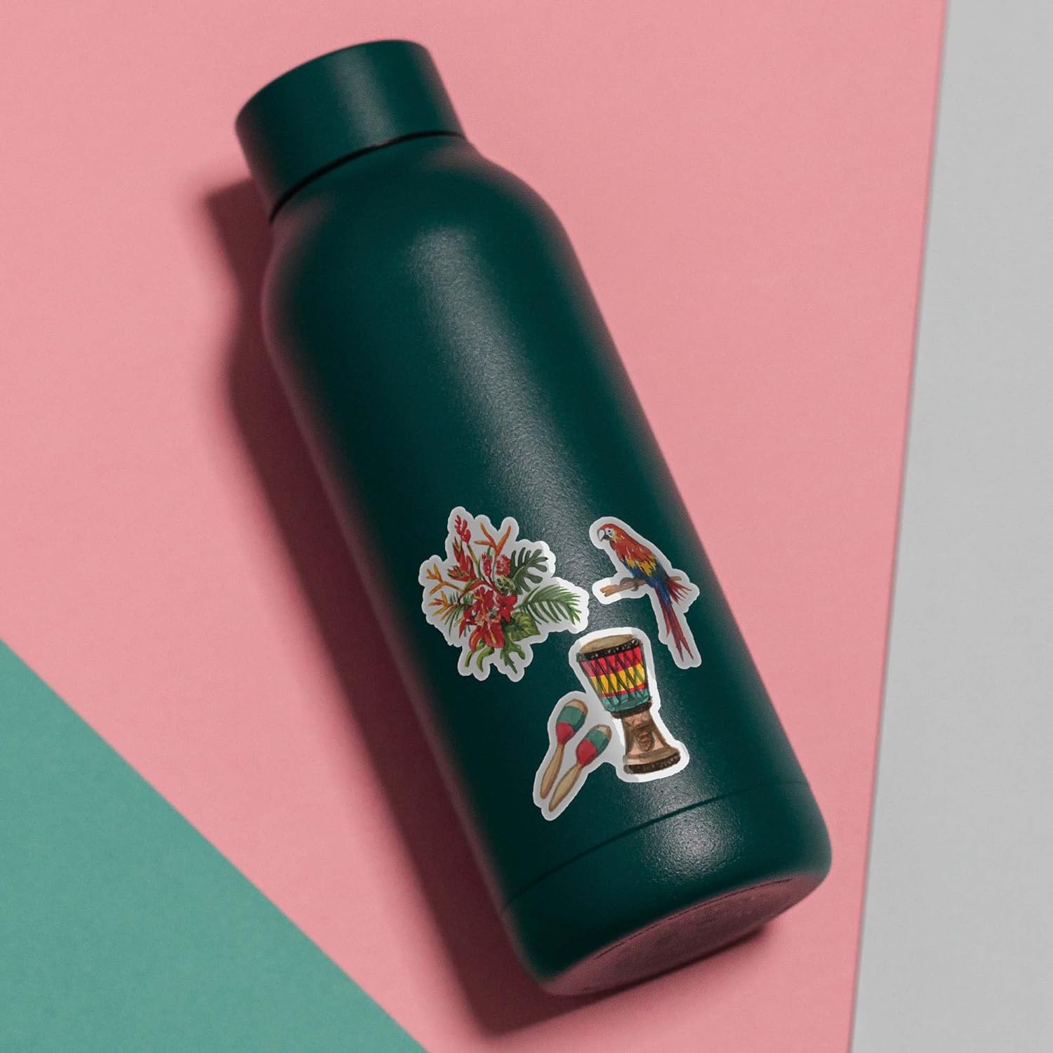 Caribbean Paradise Travel Stickers (31pcs)