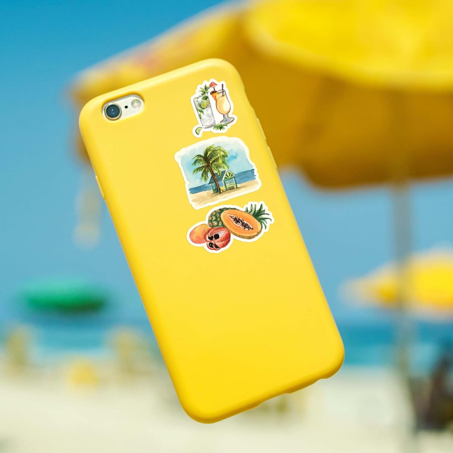 Caribbean Paradise Travel Stickers (31pcs)