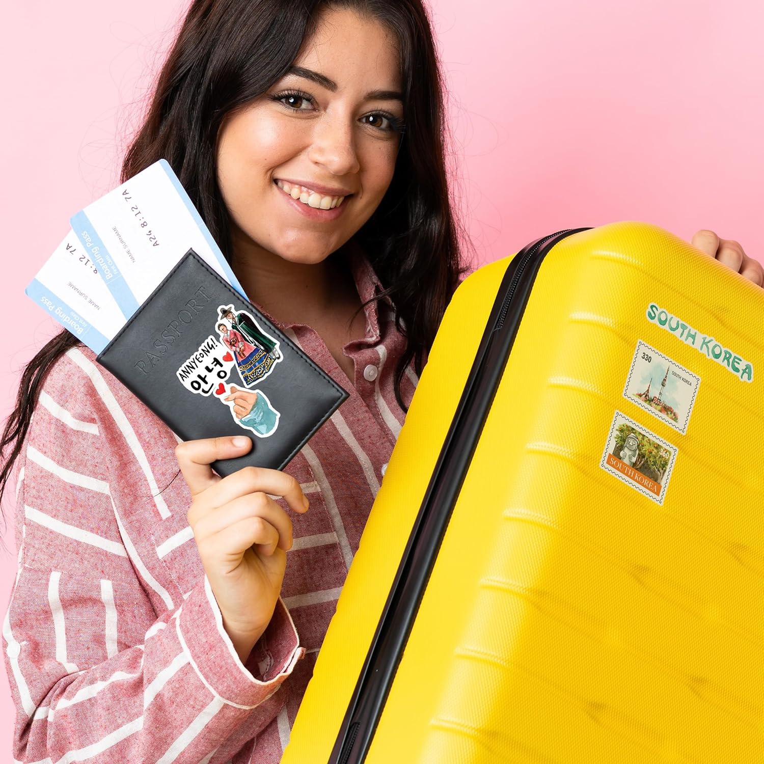 Scenic South Korea Travel Stickers (30pcs)