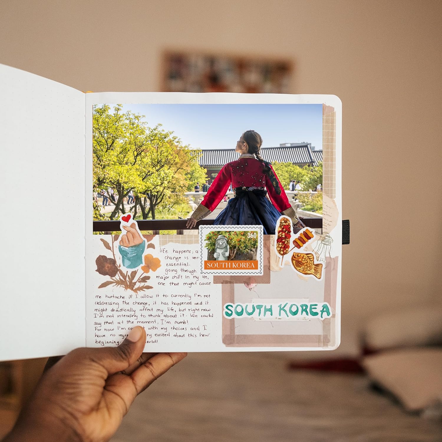 Scenic South Korea Travel Stickers (30pcs)