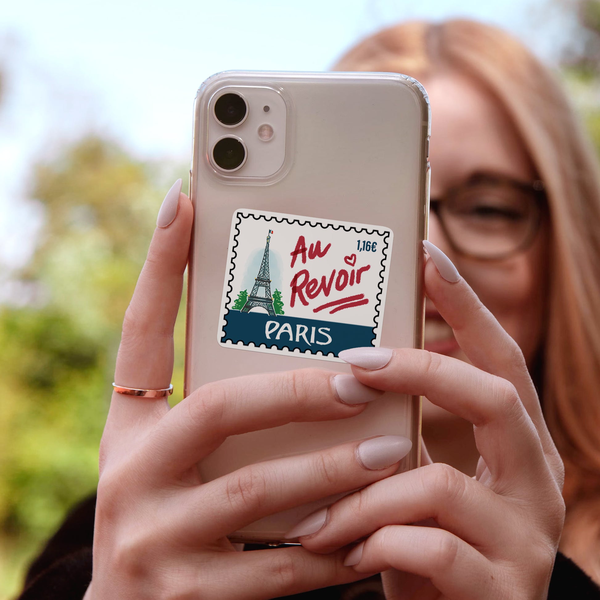 Passionate Paris Large Size Travel Stickers (25pcs)