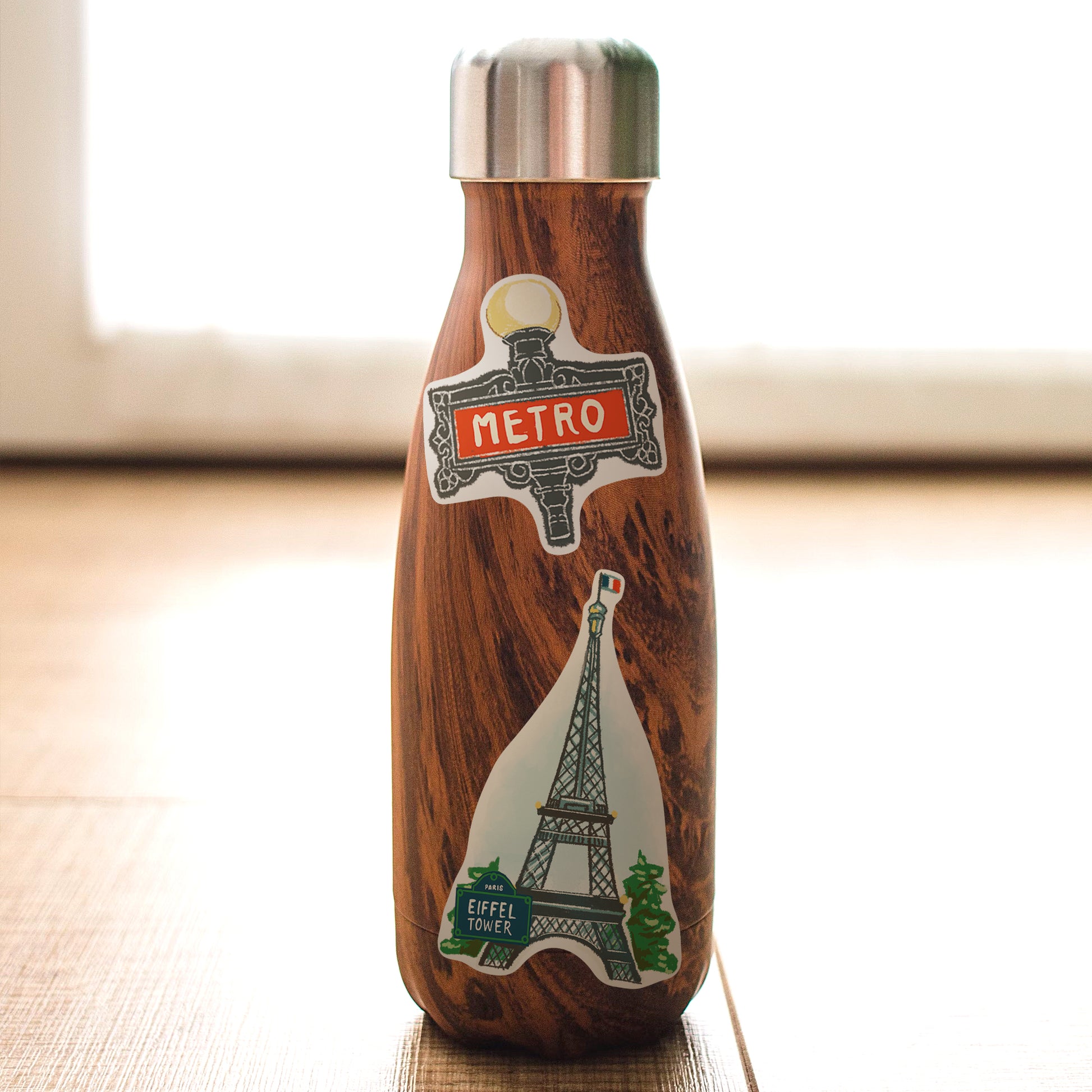 Passionate Paris Large Size Travel Stickers (25pcs)