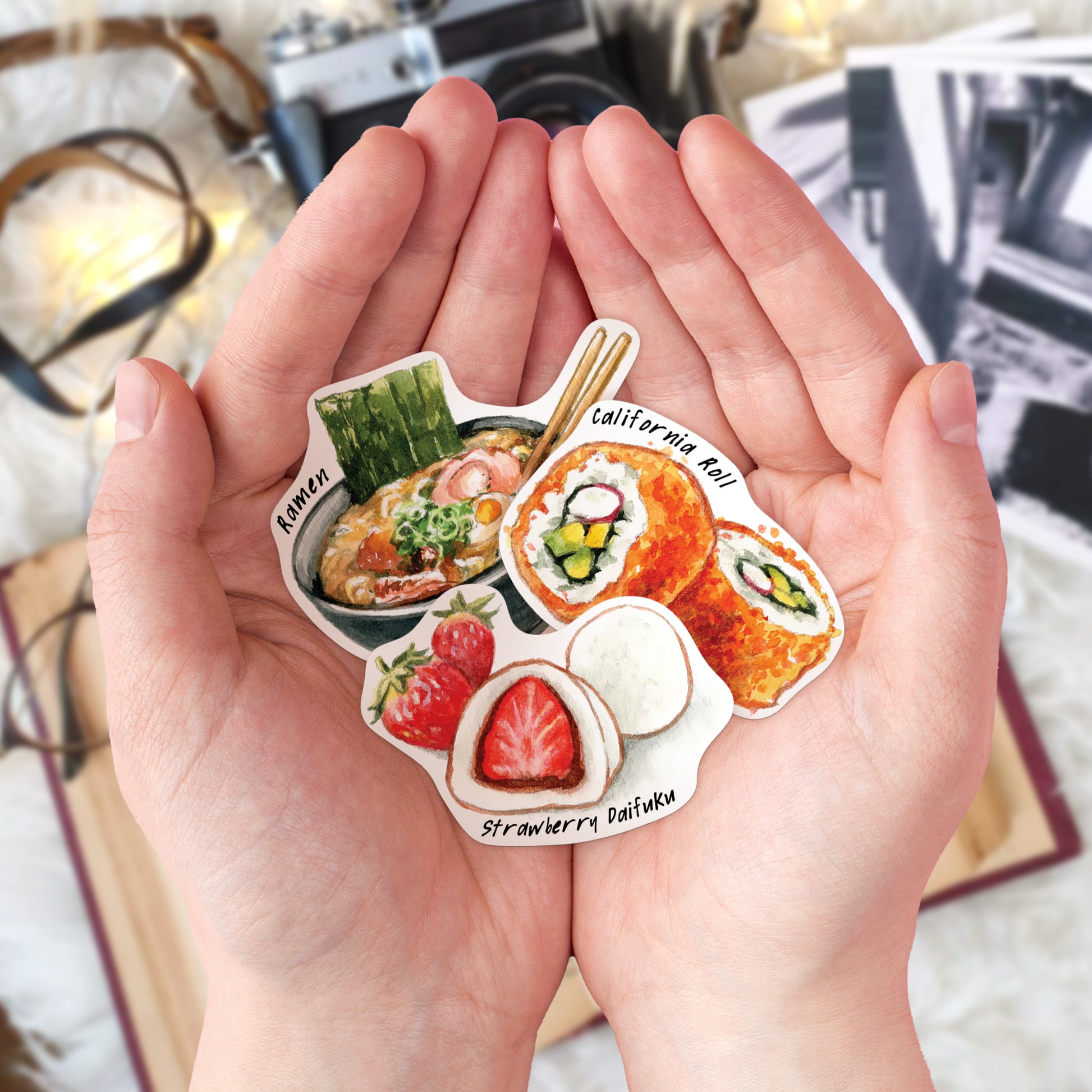 Imperial Japan Large Size Travel Stickers (29pcs)