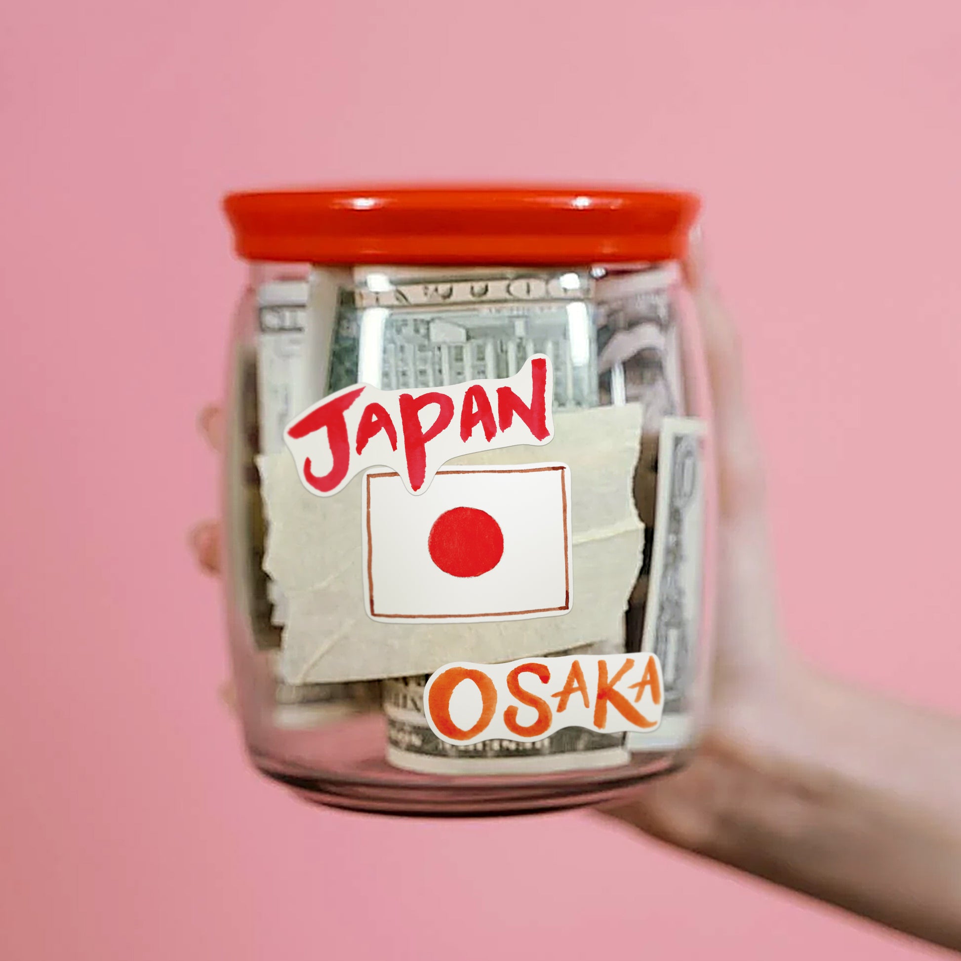 Imperial Japan Large Size Travel Stickers (29pcs)