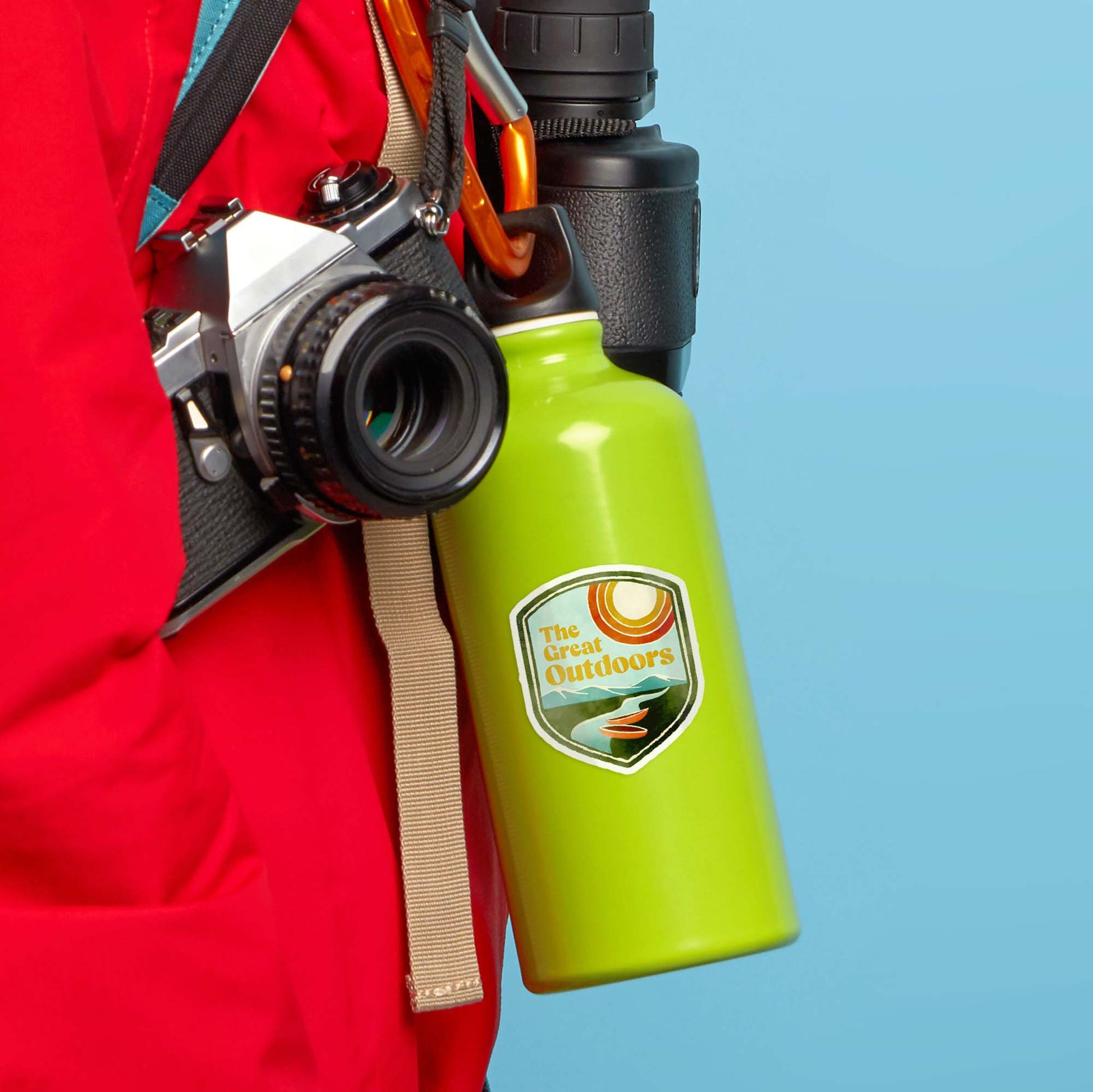 Summer Outdoorsy Adventure Camping Stickers (29 Pieces)