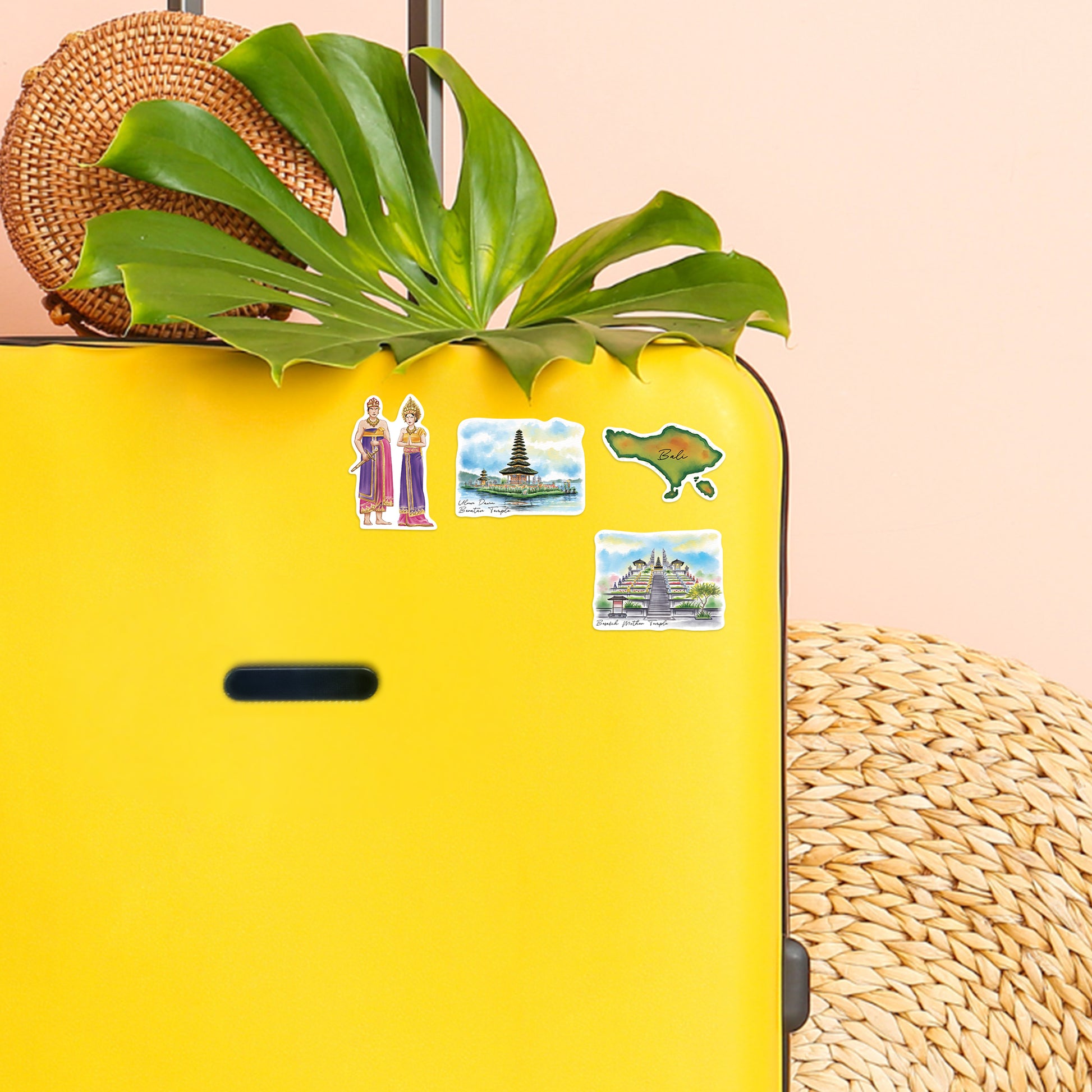 Spiritual Bali Travel Stickers (29pcs)