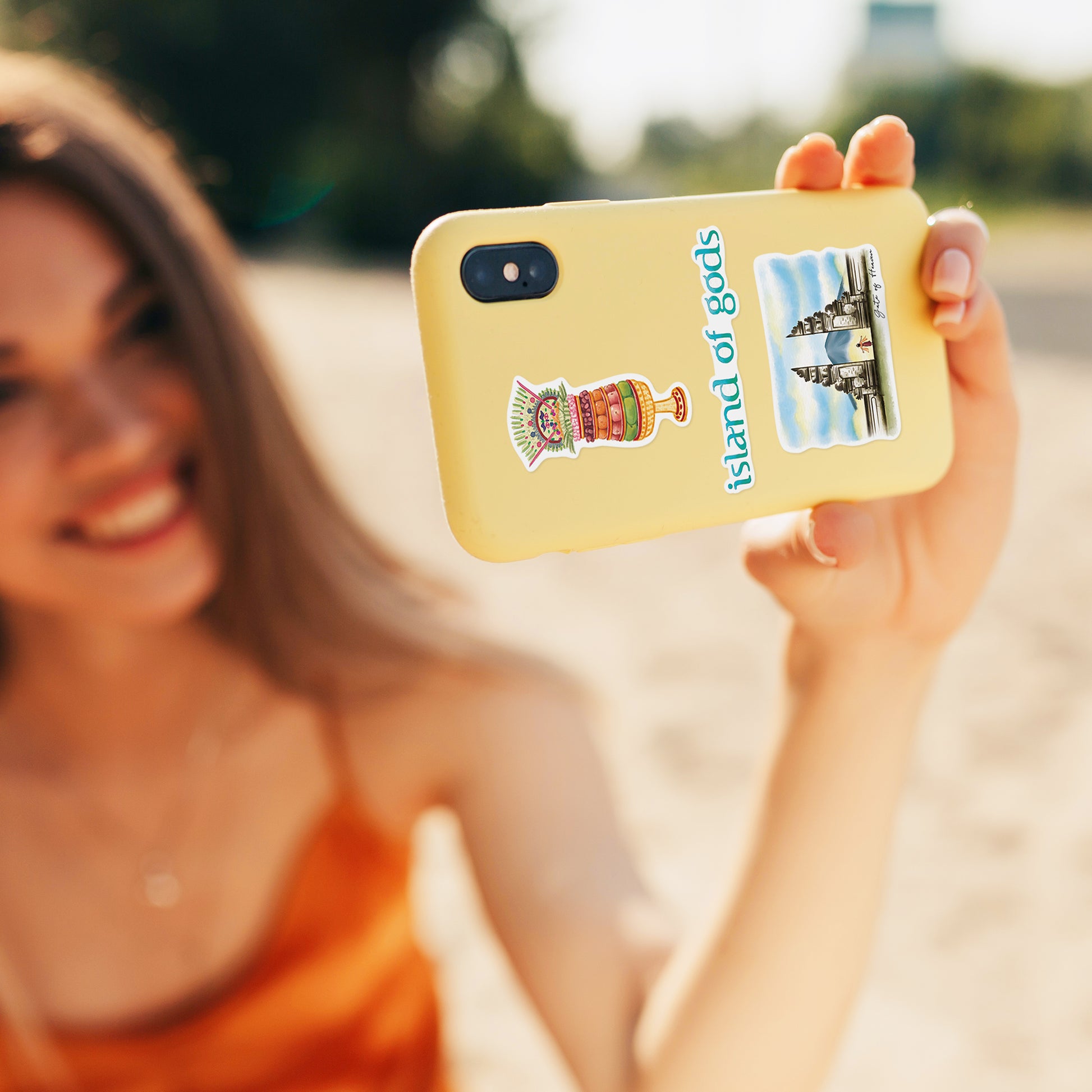 Spiritual Bali Travel Stickers (29pcs)