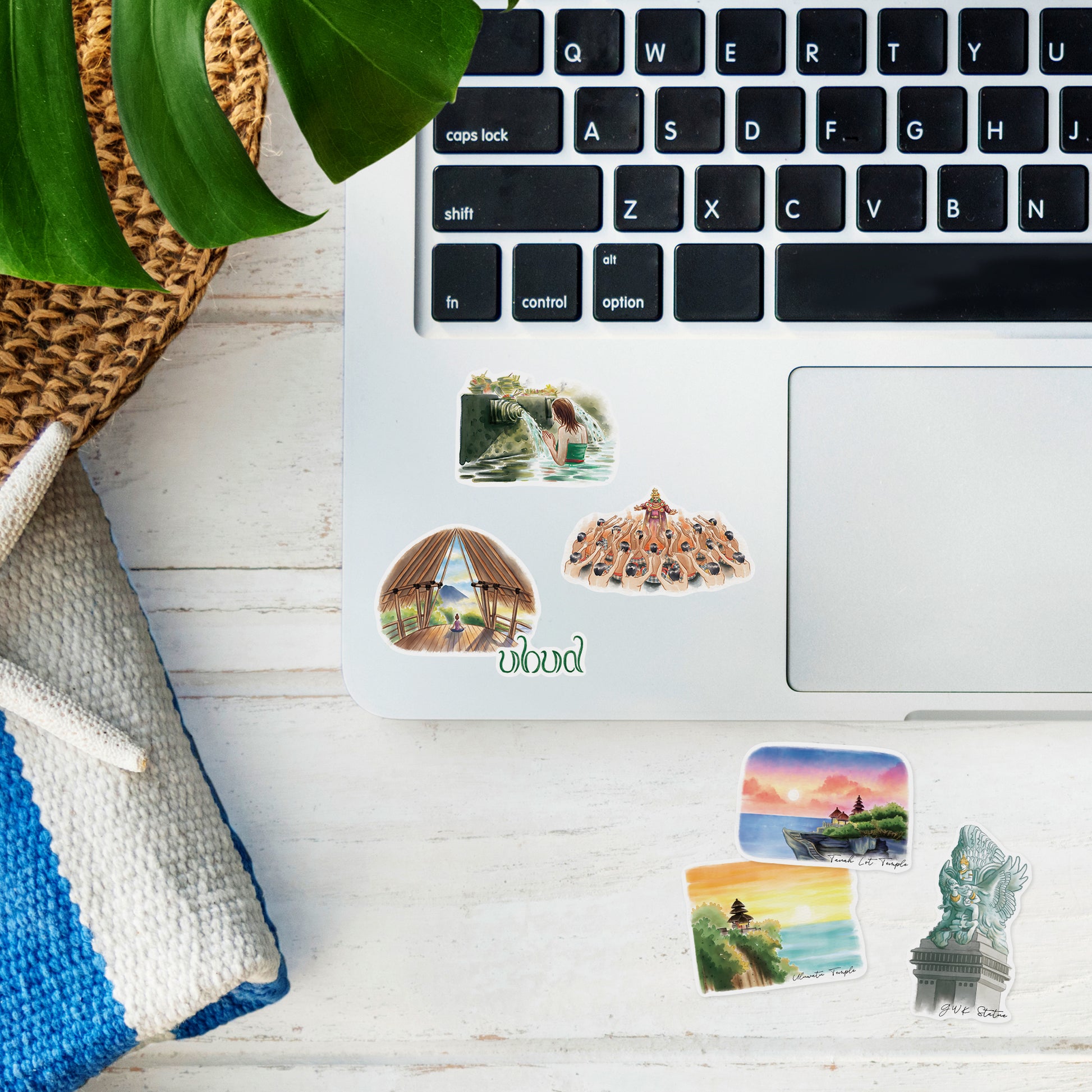 Spiritual Bali Travel Stickers (29pcs)