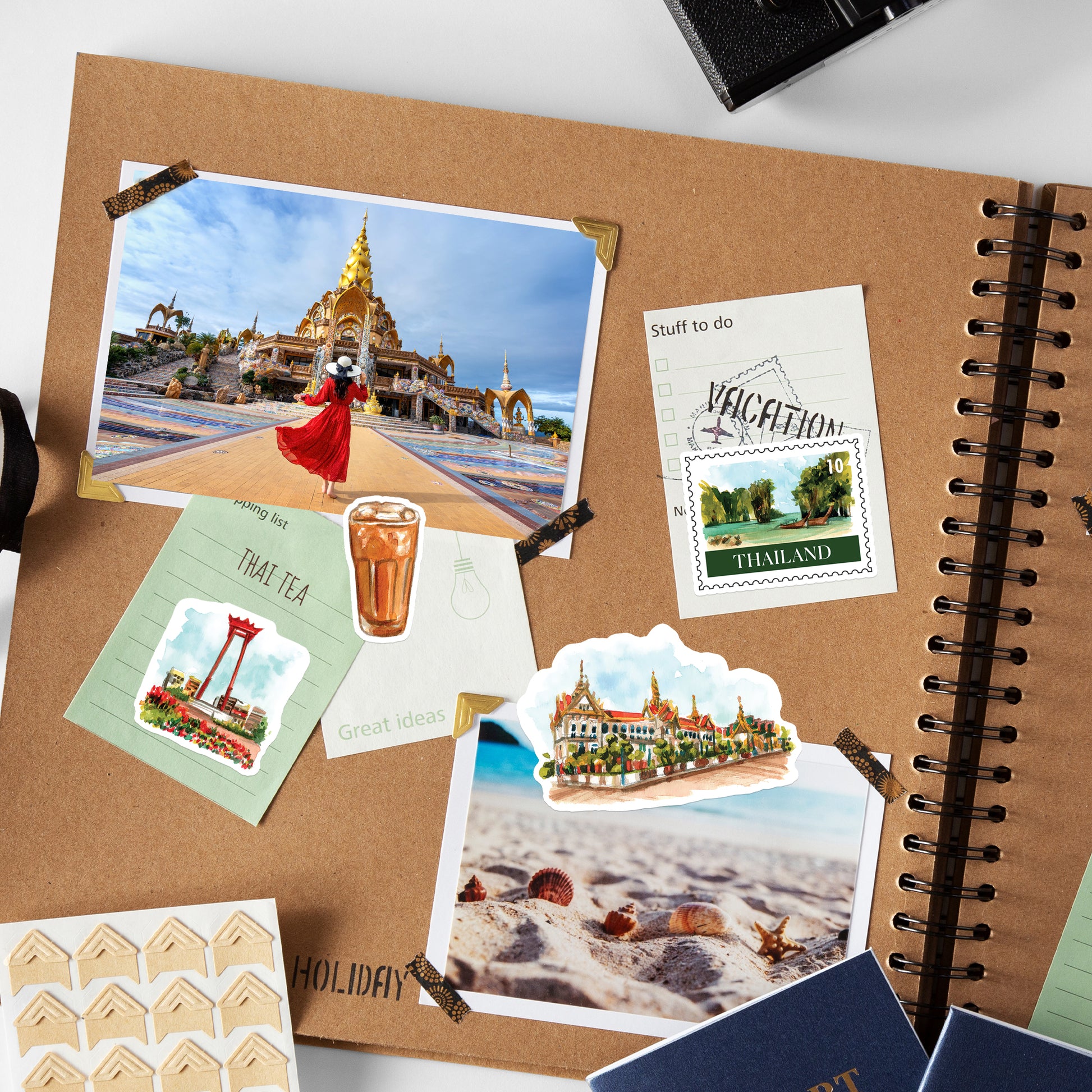 Amazing Thailand Travel Stickers (30pcs)