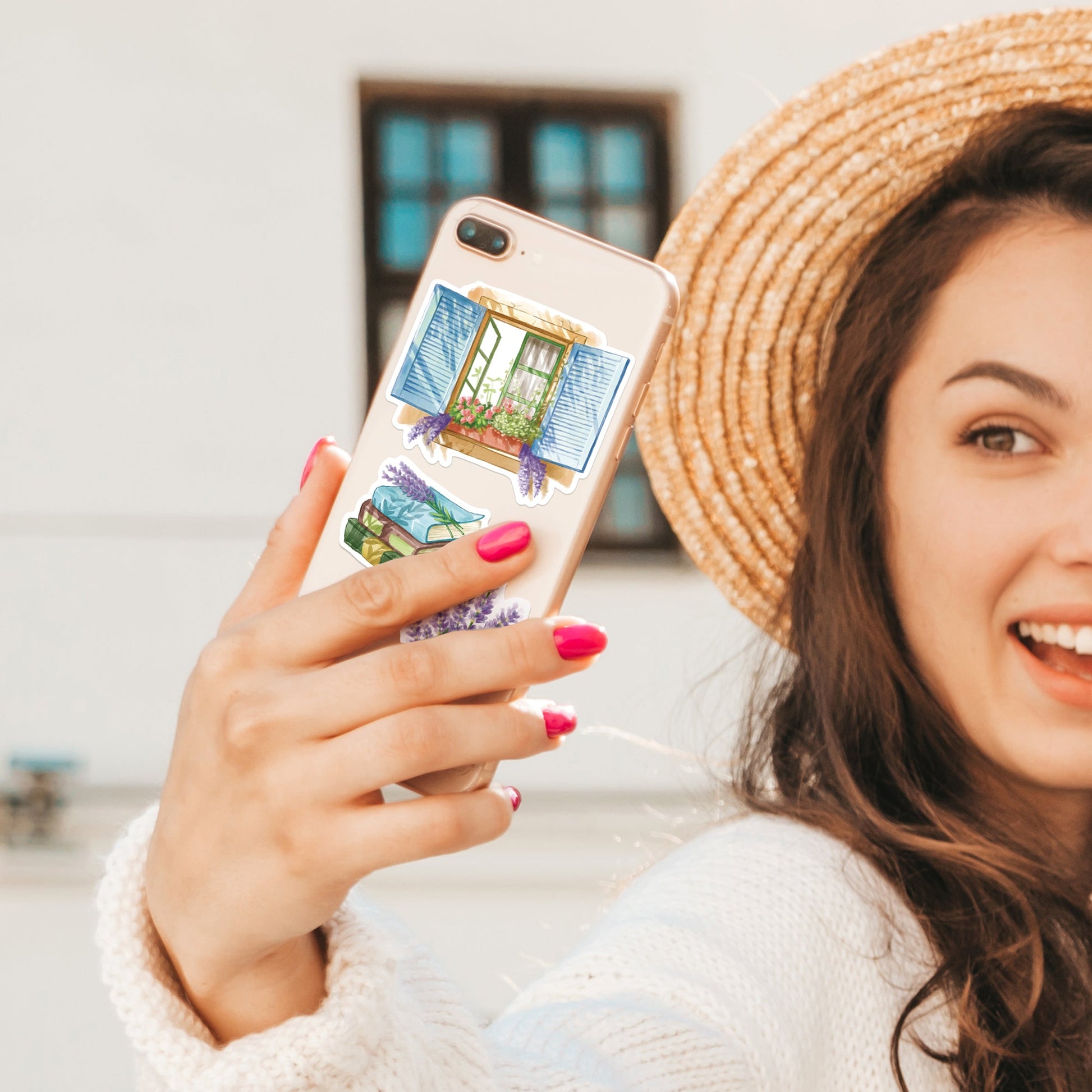 Summer in Provence Travel Stickers (28pcs)