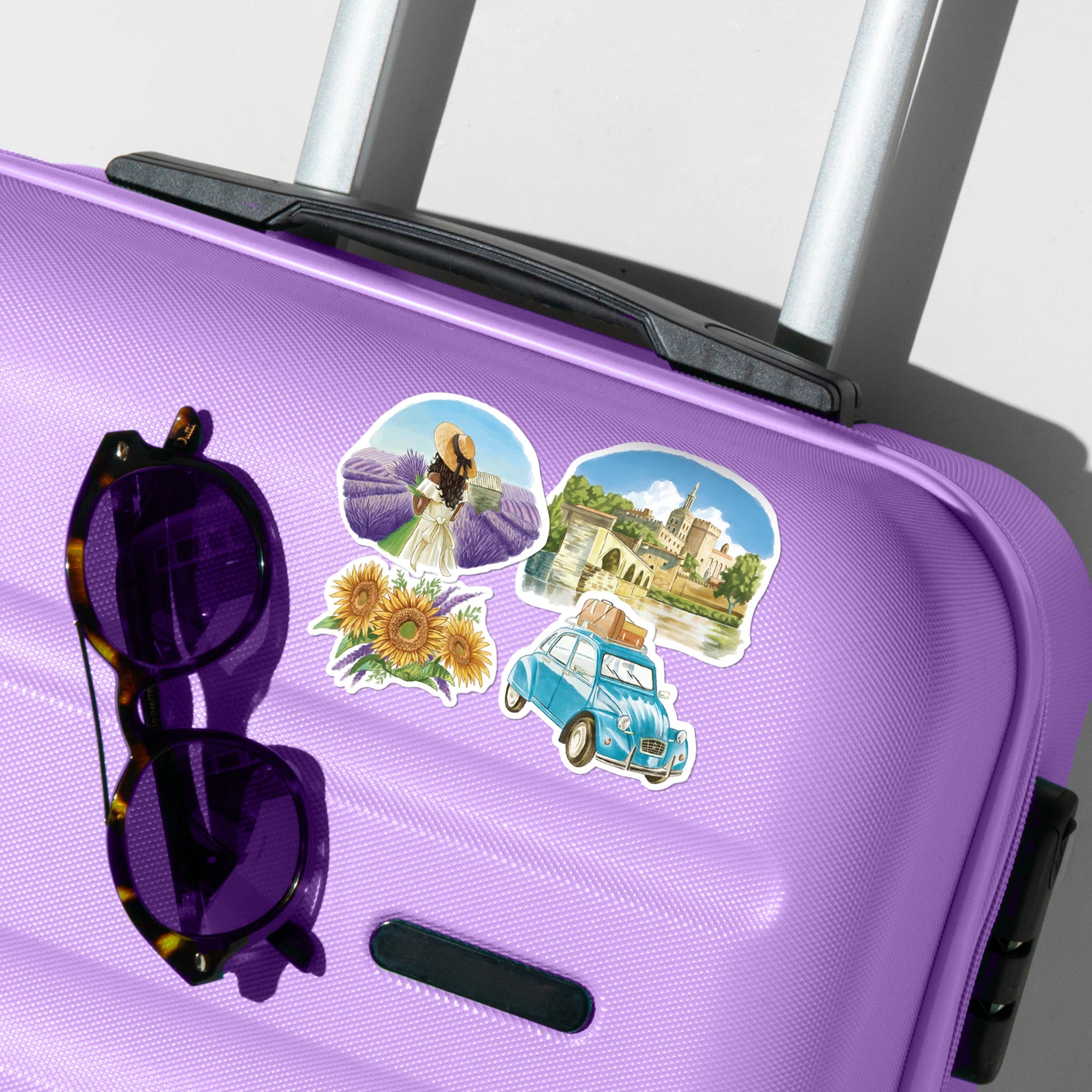 Summer in Provence Travel Stickers (28pcs)