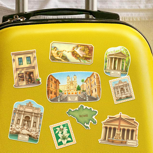 Historical Rome Travel Stickers (28pcs)