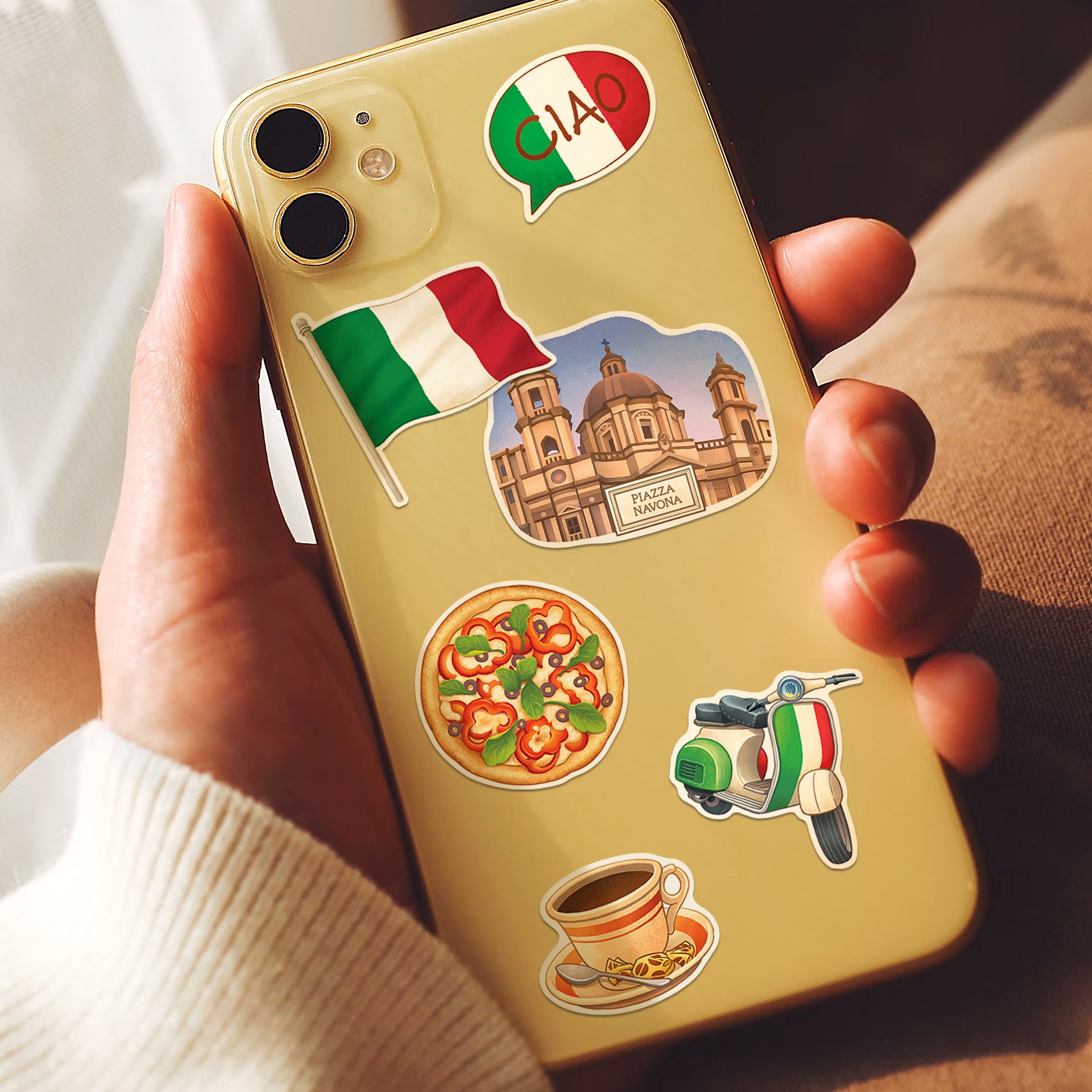 Historical Rome Travel Stickers (28pcs)