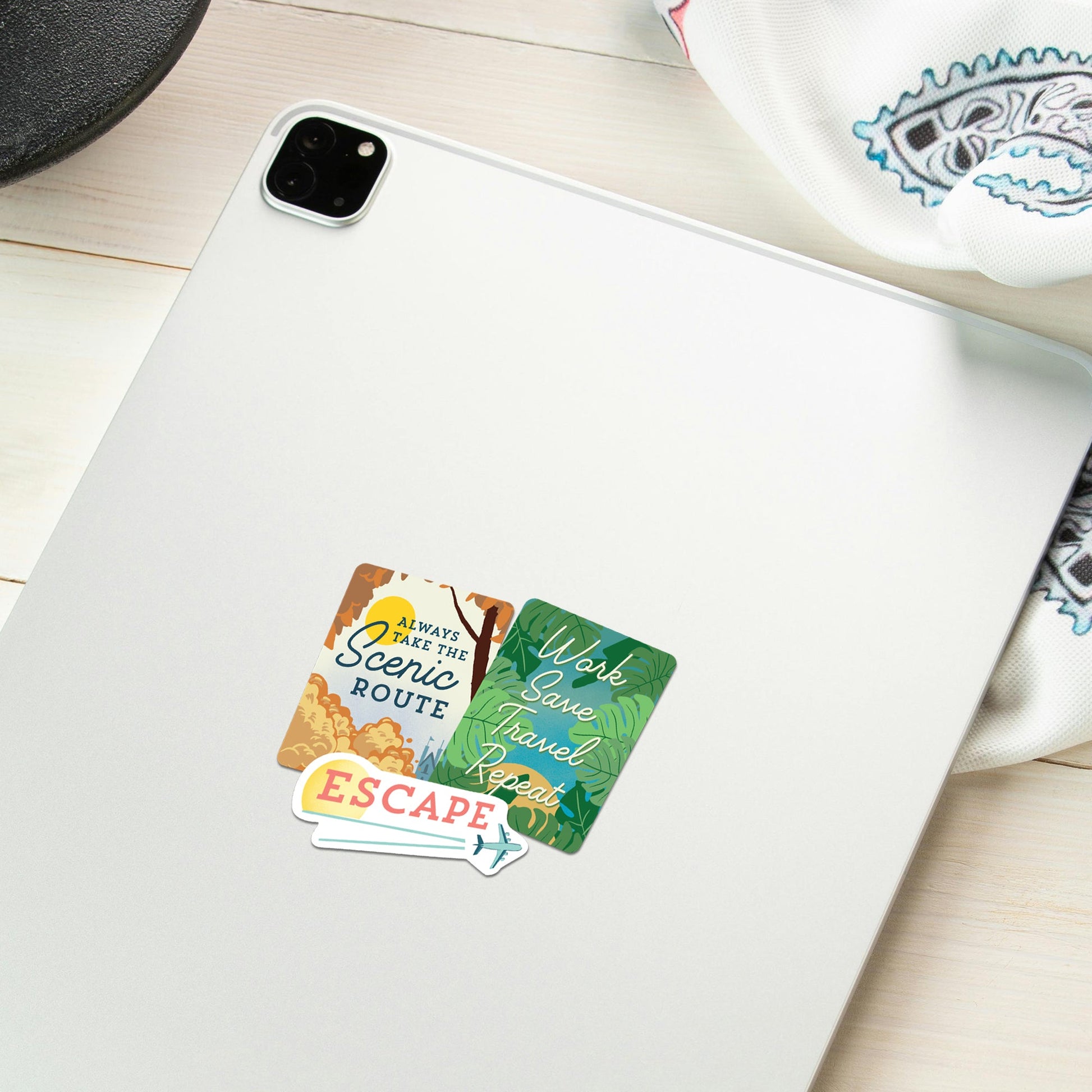 Wanderlust Dreamscape Travel Vision Board Stickers (30pcs)