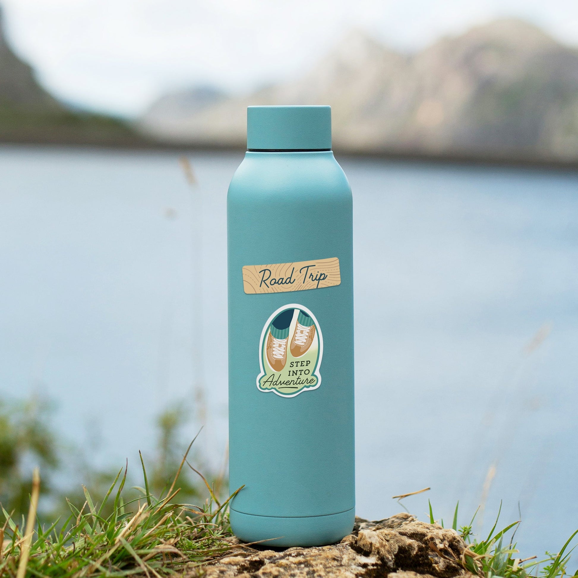 Wanderlust Dreamscape Travel Vision Board Stickers (30pcs)