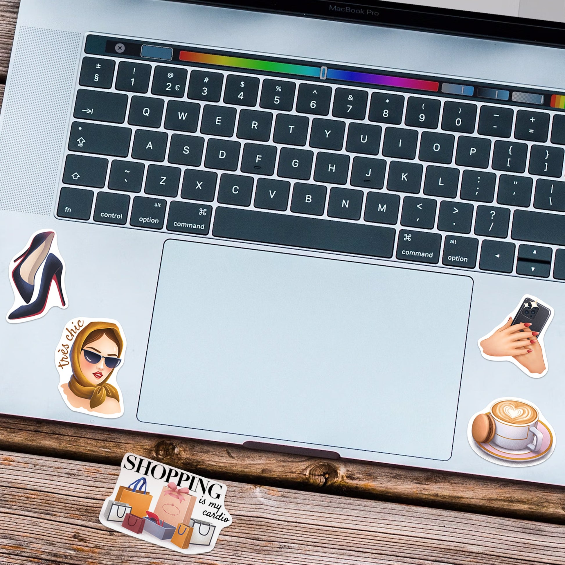 Posh City Girl Travel Stickers (25pcs)