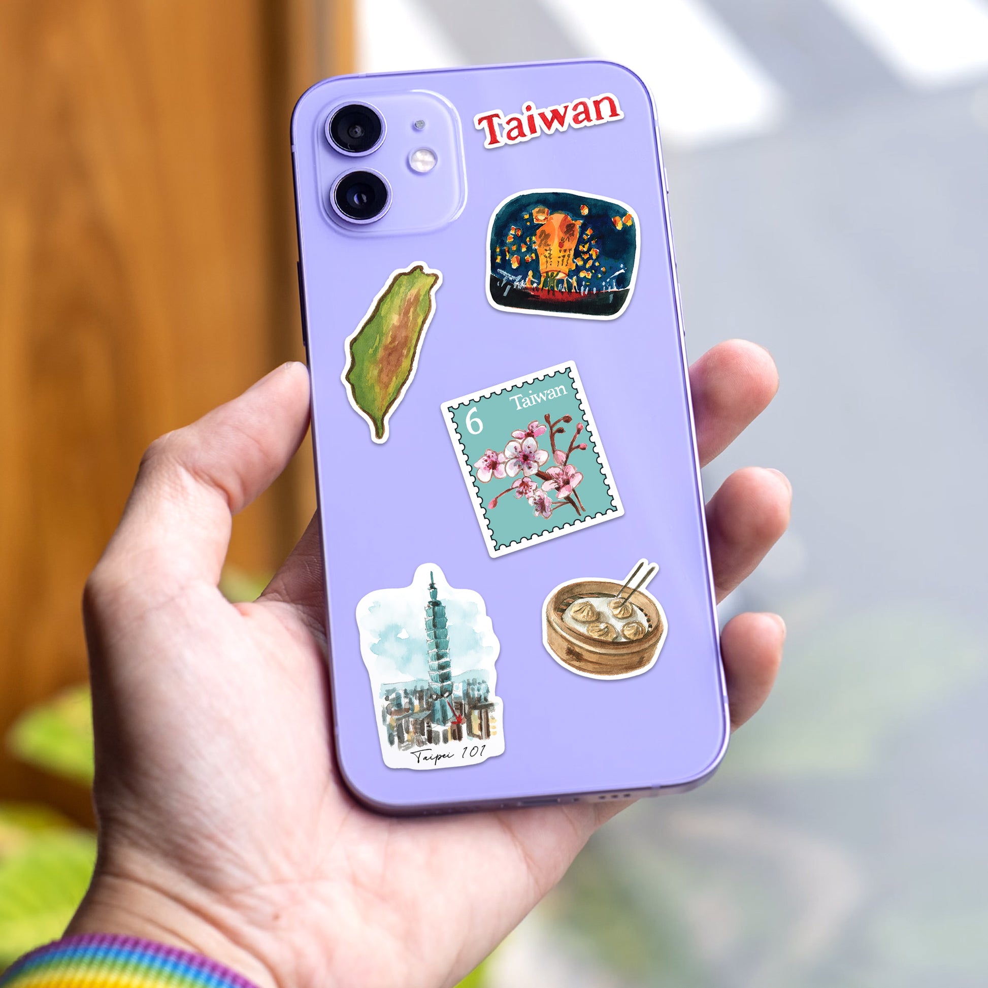 Timeless Taiwan Travel Stickers (28pcs)