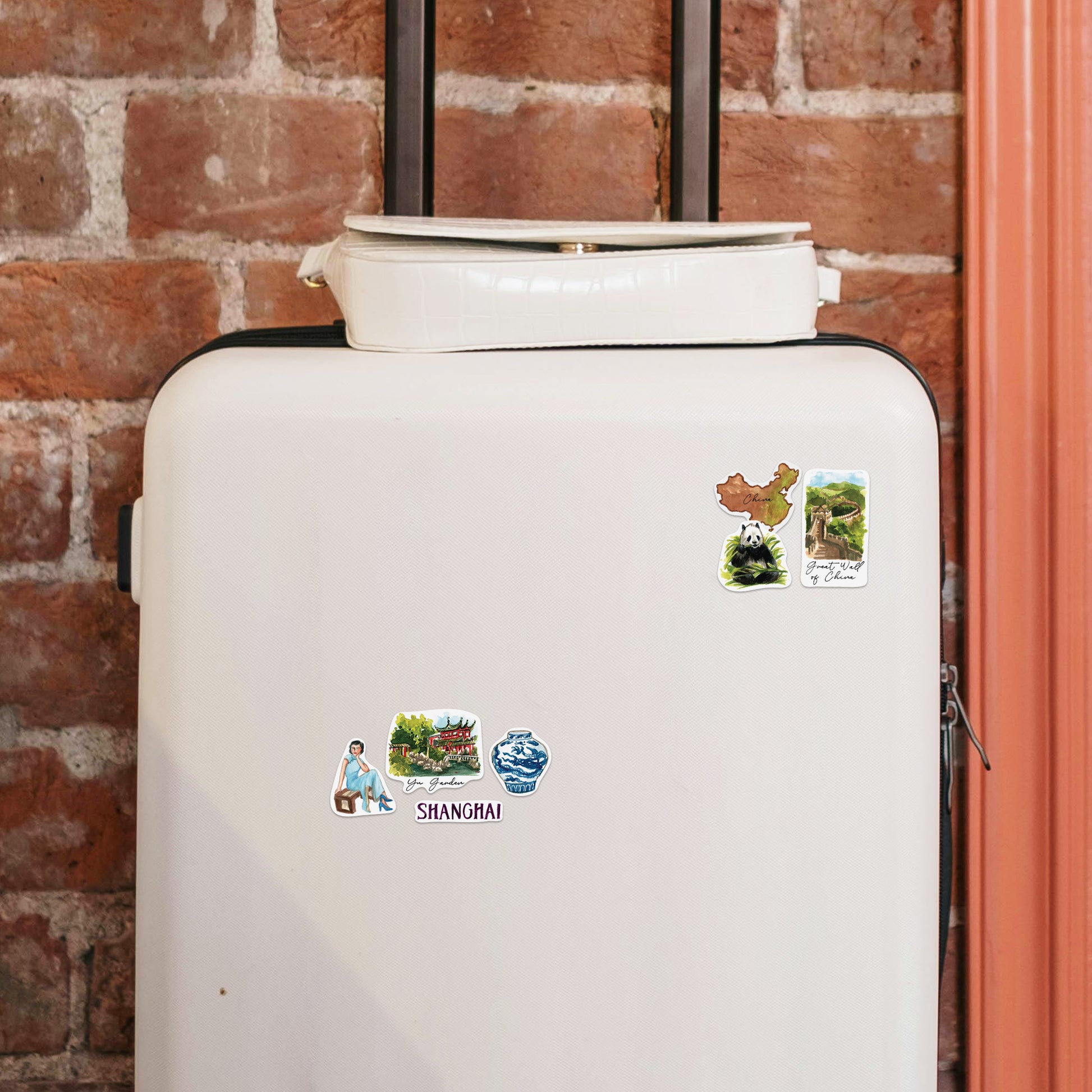 Ancient China Travel Stickers (28pcs)