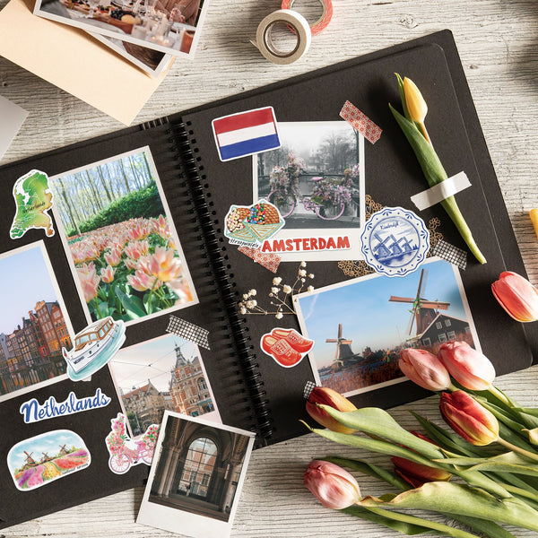 Artistic Netherlands Travel Stickers (29pcs)