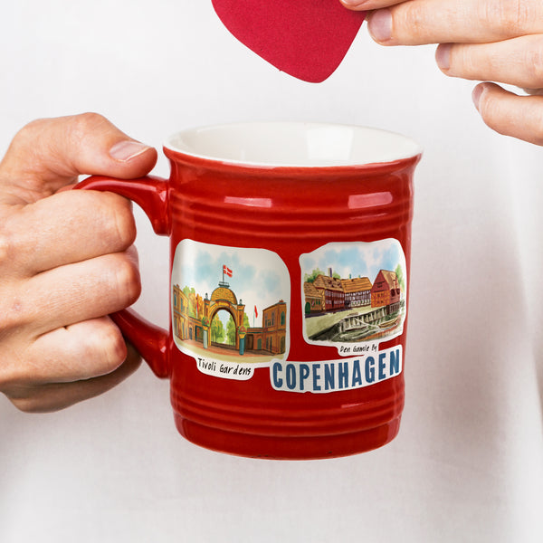 Delightful Denmark Travel Stickers (28pcs)