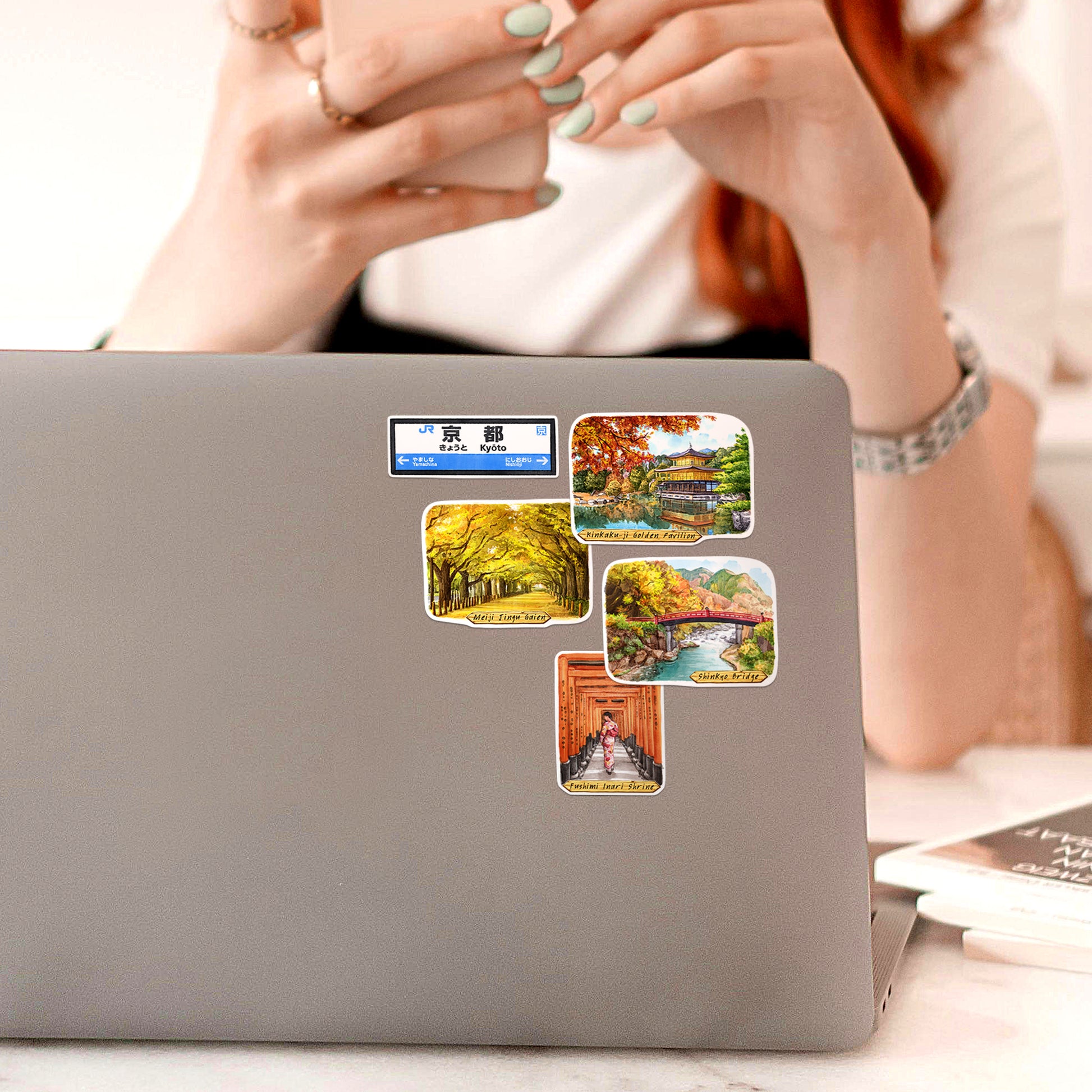 Autumn in Japan Travel Stickers (28pcs)