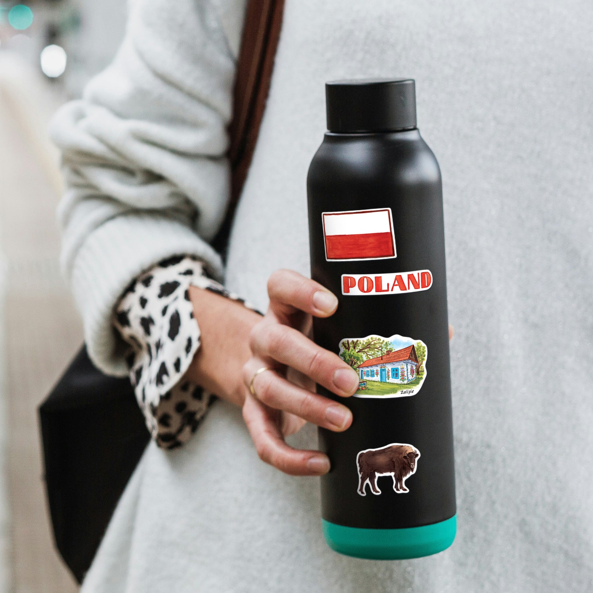 Peaceful Poland Travel Stickers (28pcs)