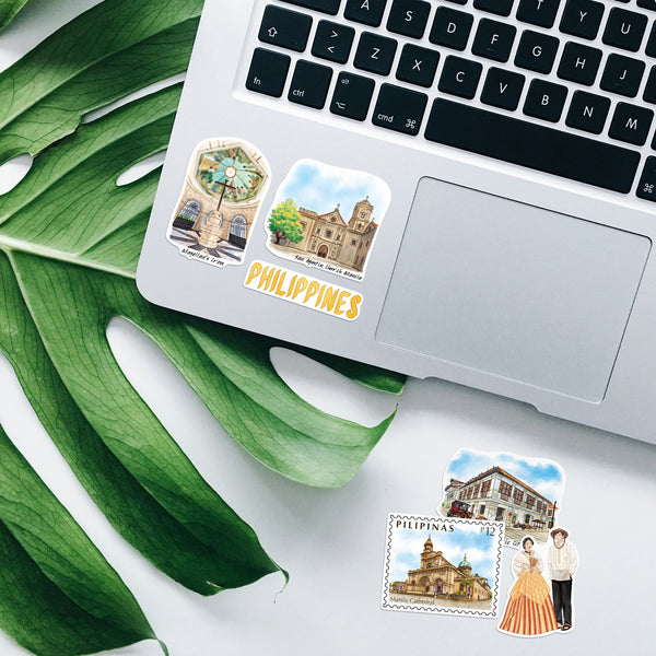 Pristine Philippines Travel Stickers (28pcs)