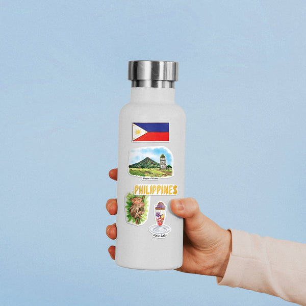 Pristine Philippines Travel Stickers (28pcs)
