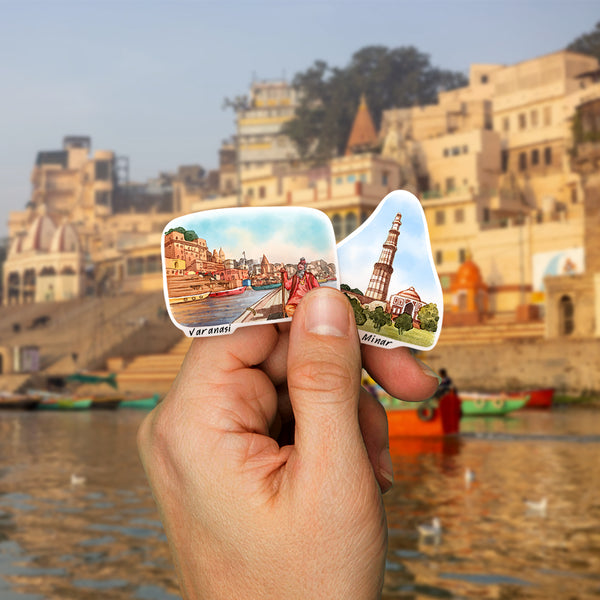 Incredible India Travel Stickers (28pcs)