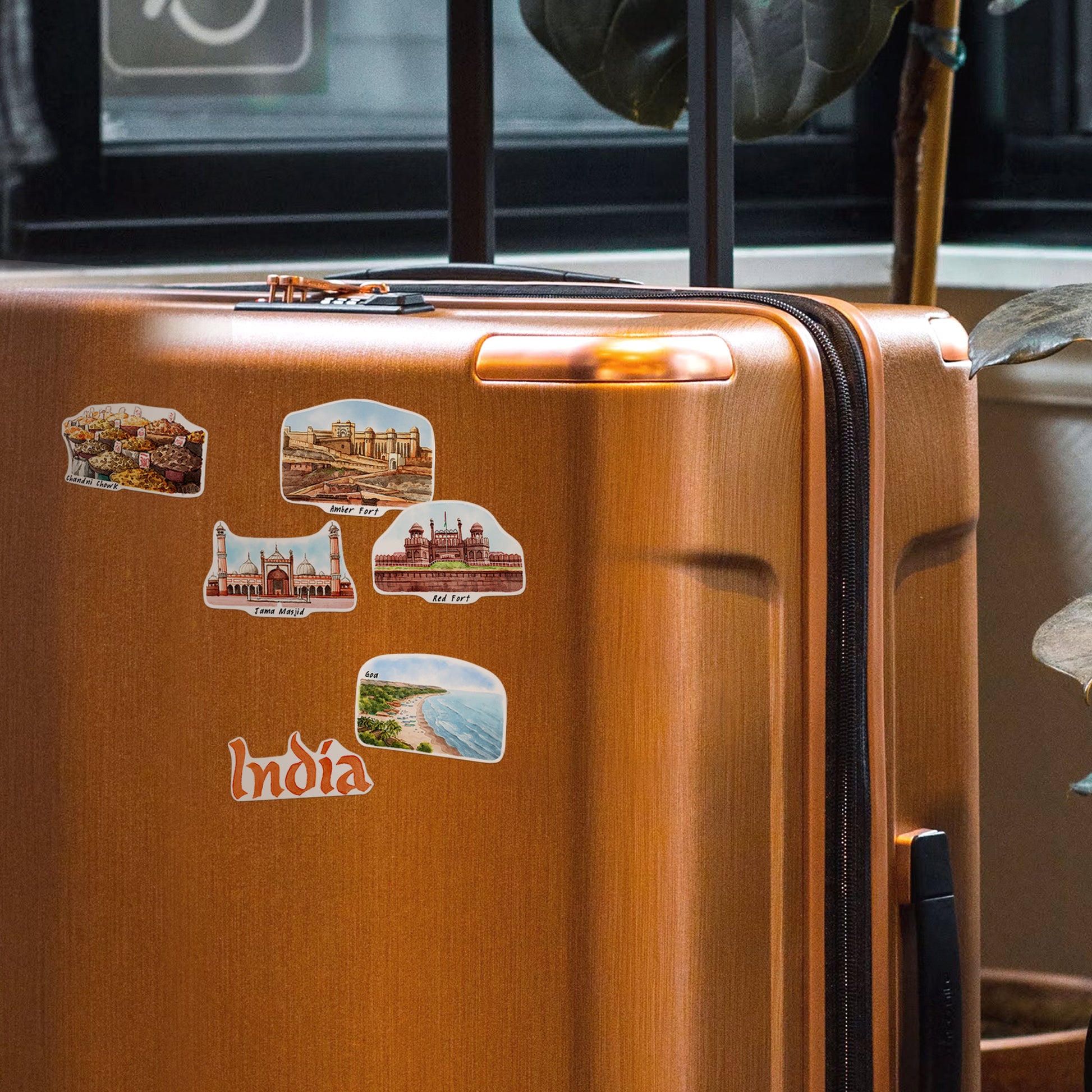 Incredible India Travel Stickers (28pcs)