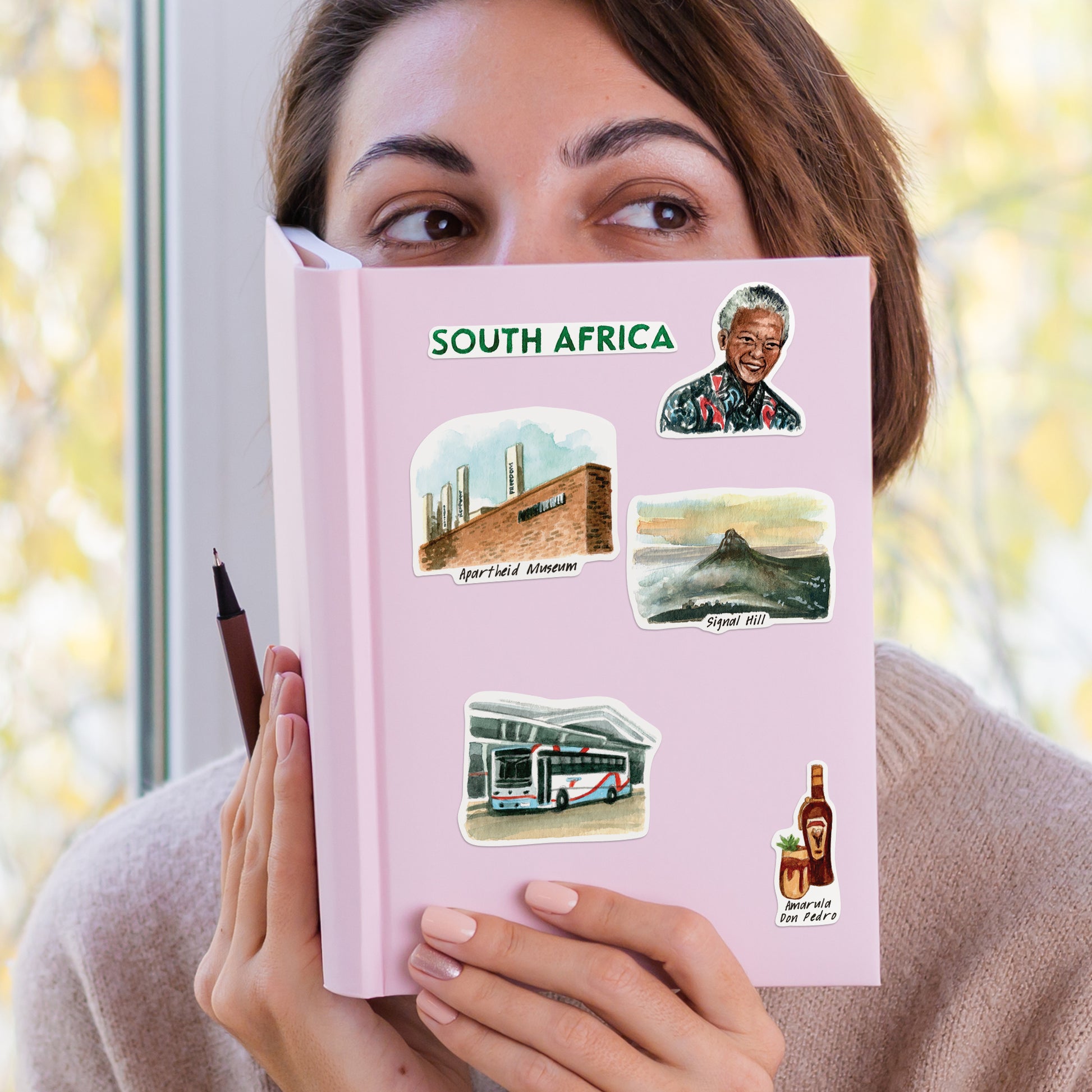 Spirited South Africa Travel Stickers (28pcs)